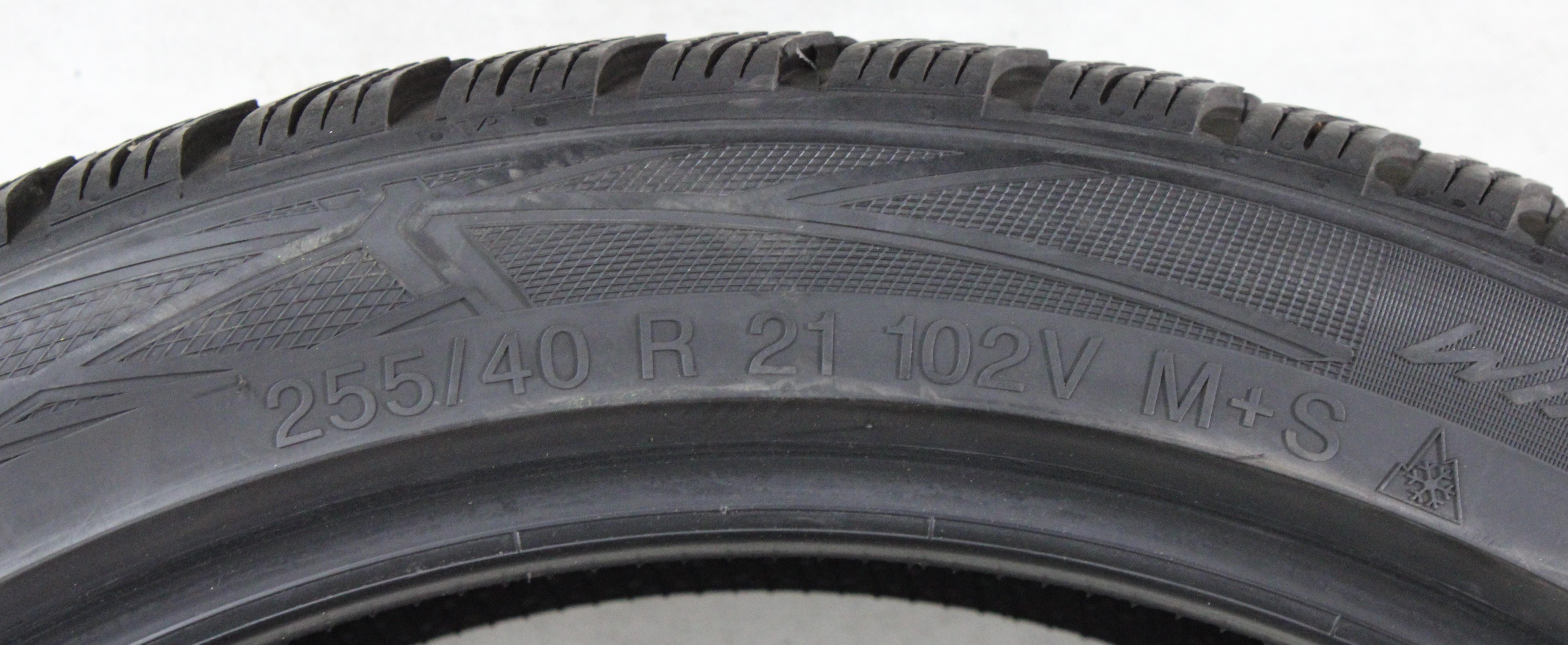 2 x 255/40R21 102V pneumatici invernali Vredestein Wintrac Pro 7mm 2022