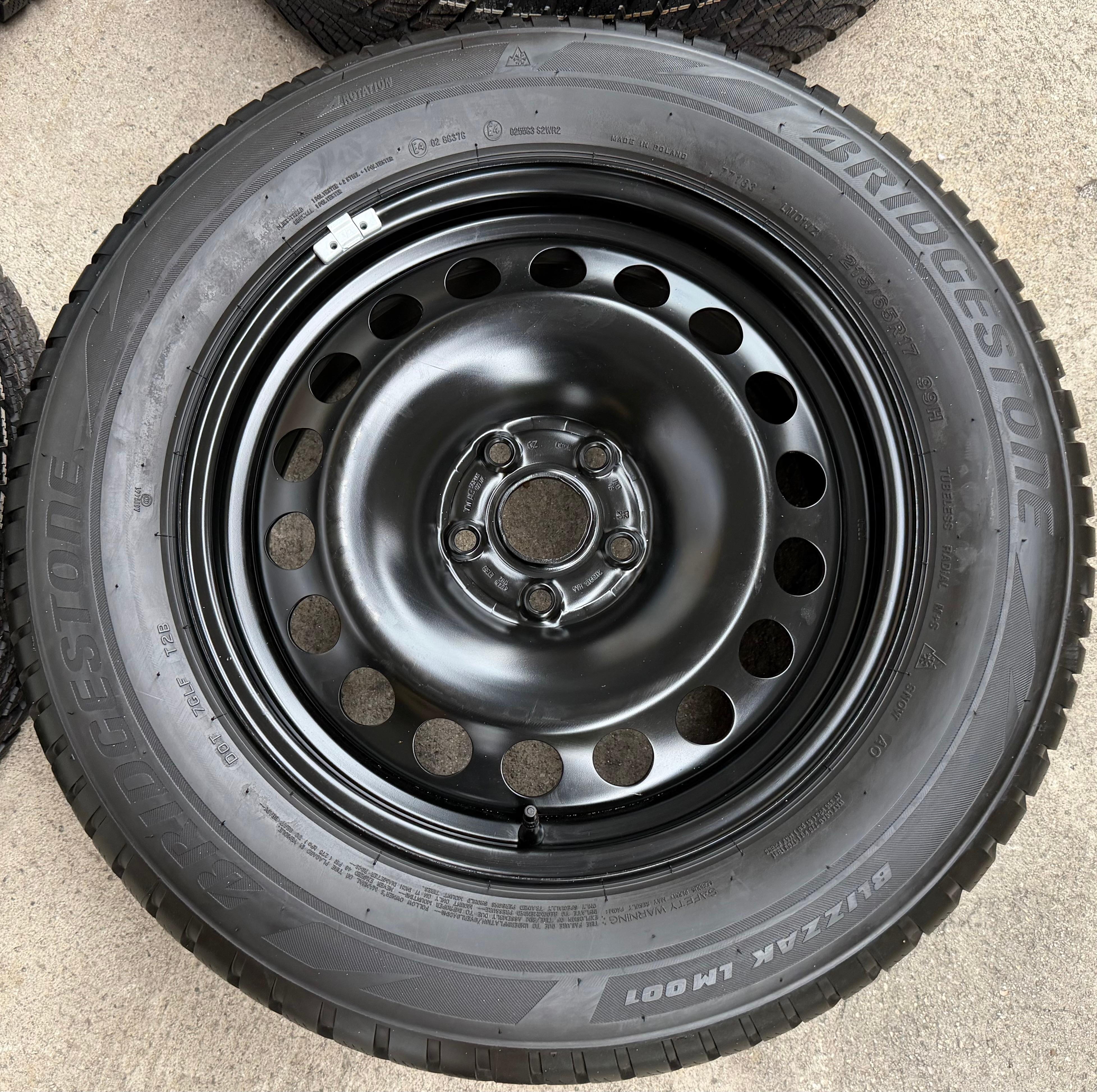 4 Winterräder Audi Q3 F3 Seat Tarraco Skoda Kodiaq VW Tiguan II 5NA 215/65R17 99H
