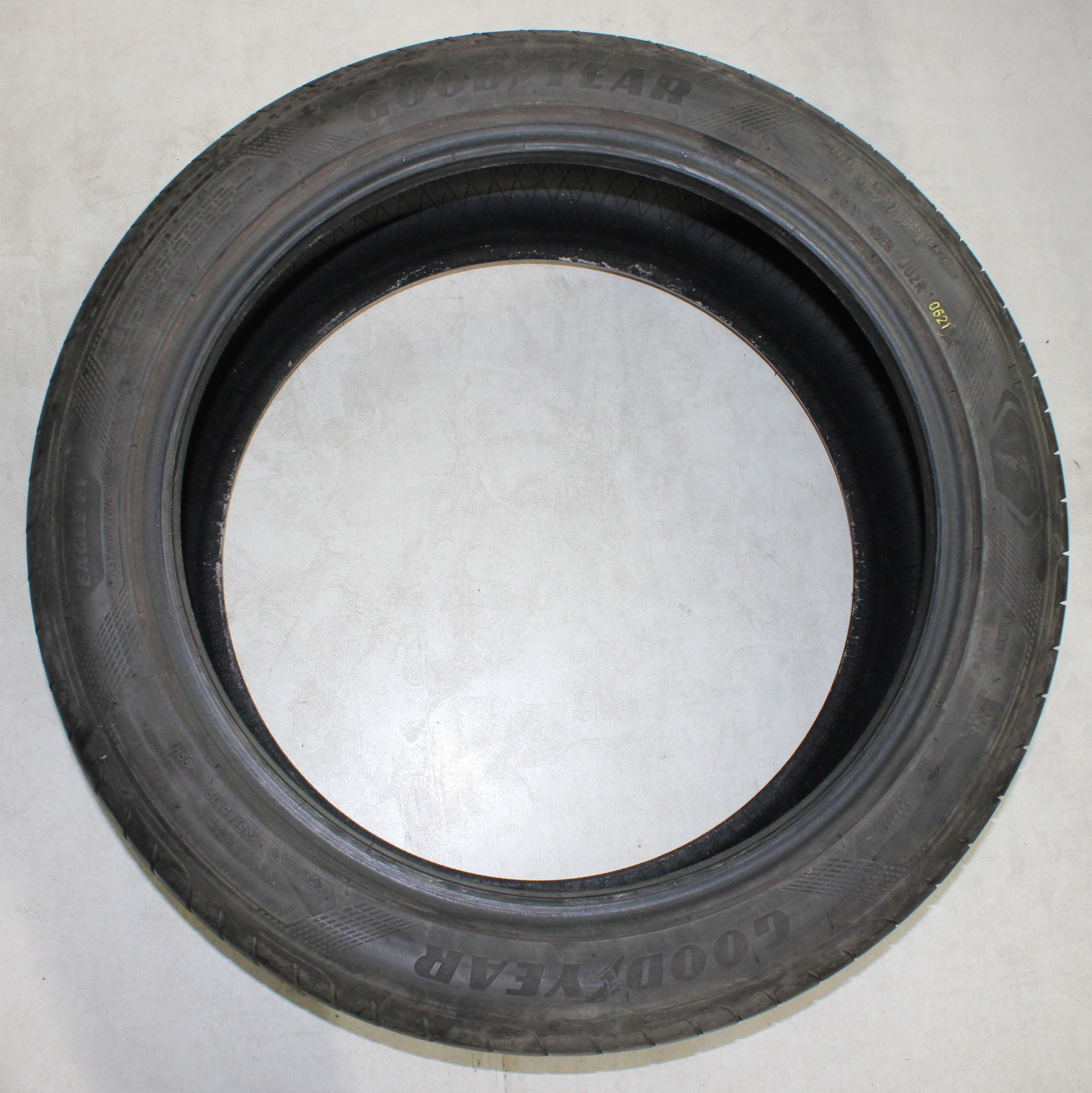 4 neumáticos de verano Goodyear Eagle F1 Asymmetric 5, 235/45R19 99H, 5, 6-6,5 mm, 2x2020/2x2021 XL