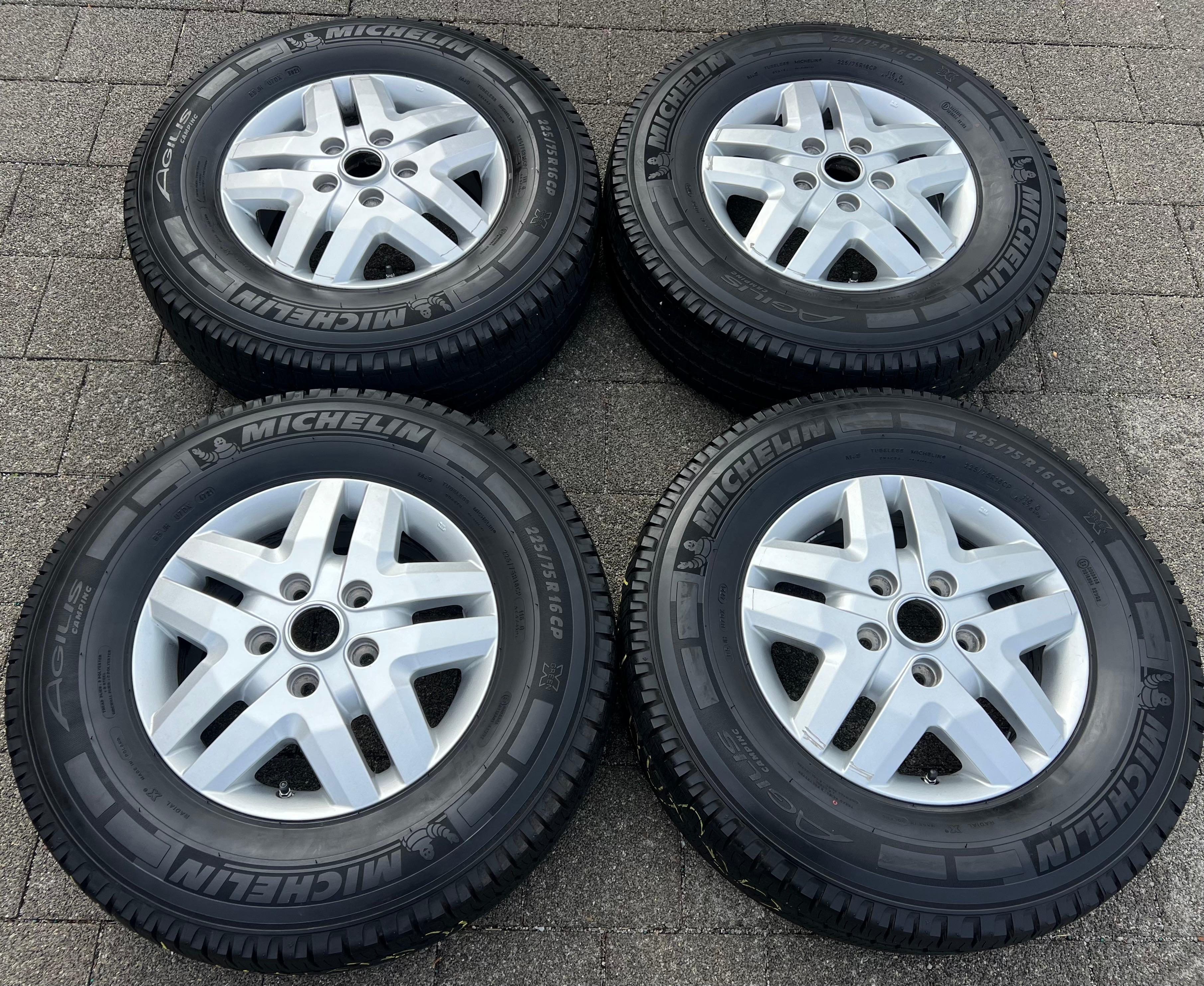4 ORIGINELE ALU-ZOMERWIELEN PEUGEOT BOXER FIAT DUCATO CITROËN JUMPER 5x130 1374085080