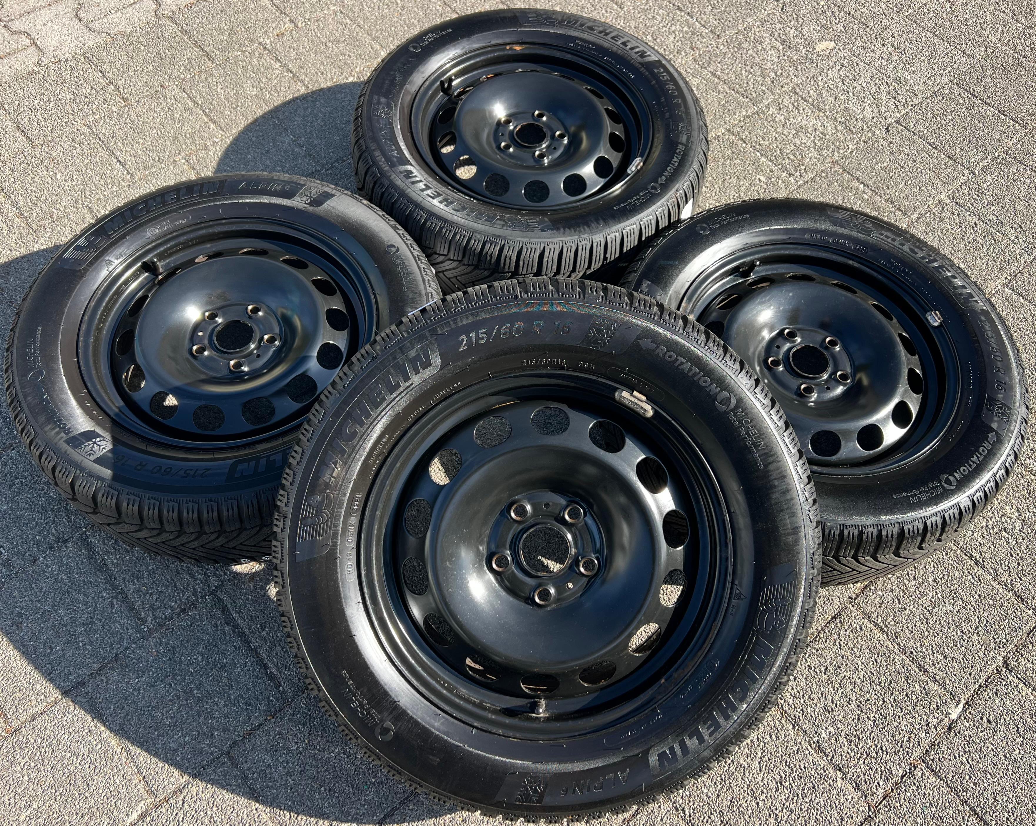4 WINTERRÄDER AUDI Q2 GA VW T-ROC SKODA KAROQ 215/60R16 99H MICHELIN