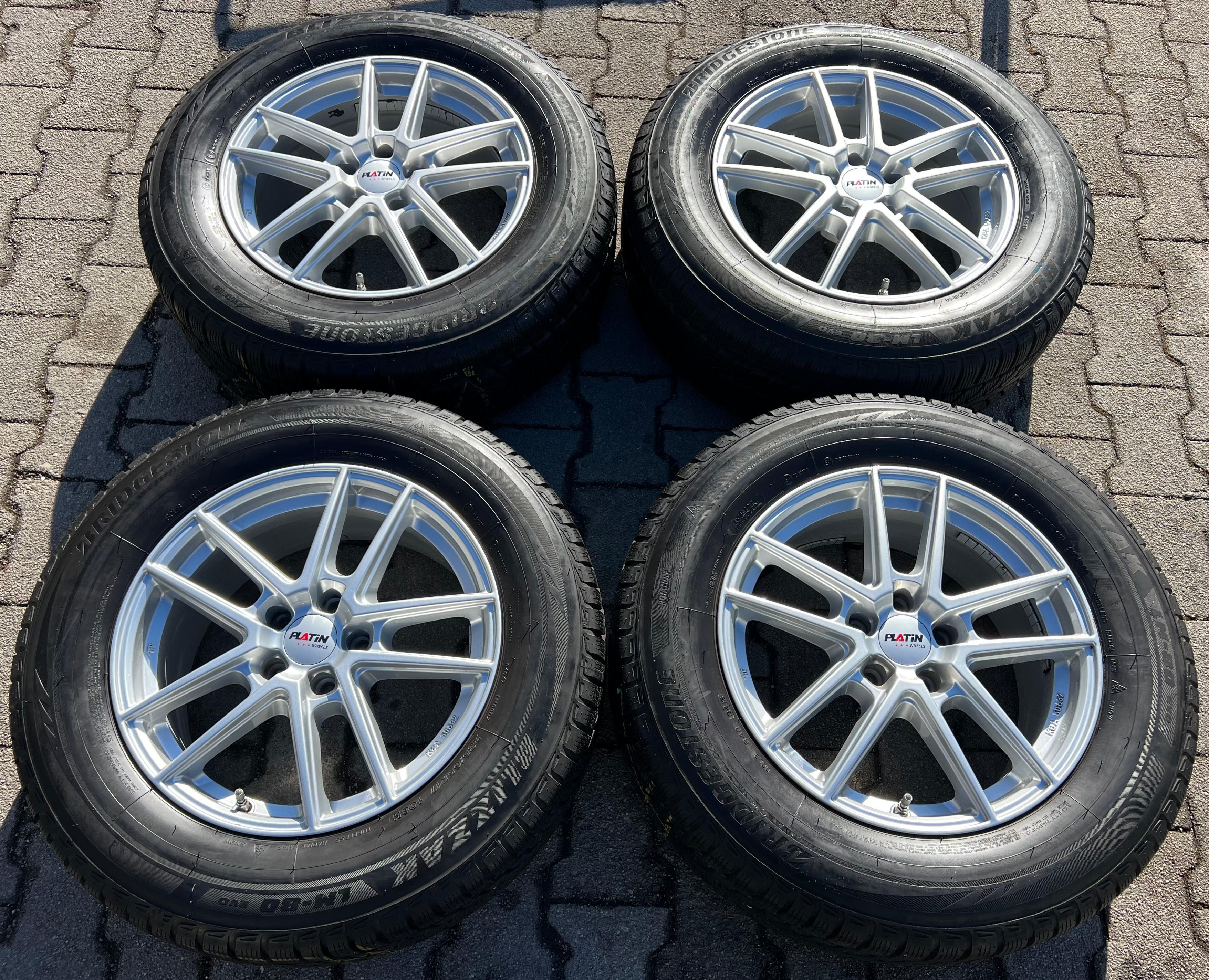 4 CERCHI INVERNALI IN ALLUMINIO MERCEDES BENZ CLASSE GLC X204 235/65R17 108H RDKS CONSEGNA GRATUITA