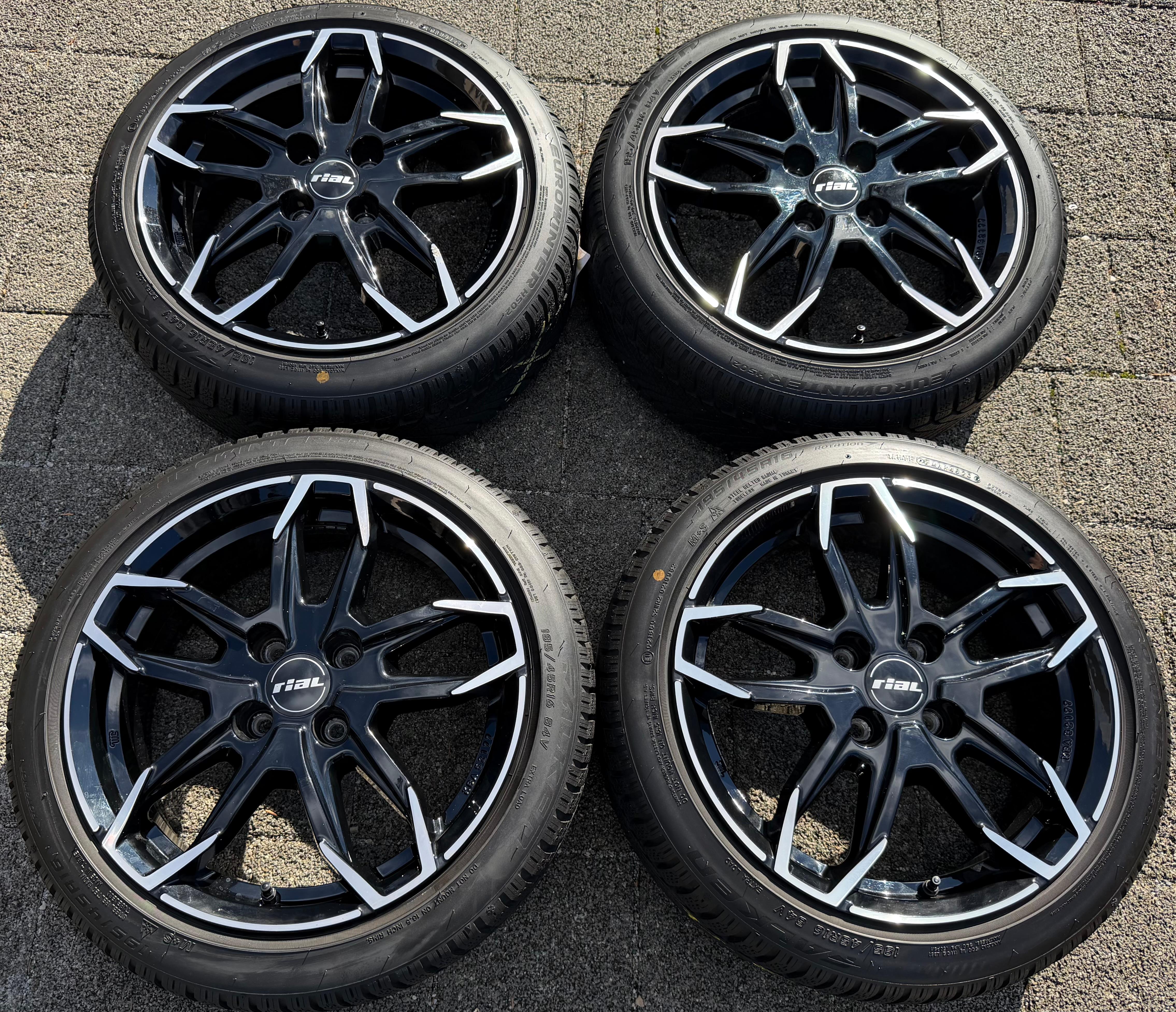 4 Alu Winterräder Hyundai i10 i20 Kia Picanto Mazda 2 Suzukia Splash Kia Rio 2023