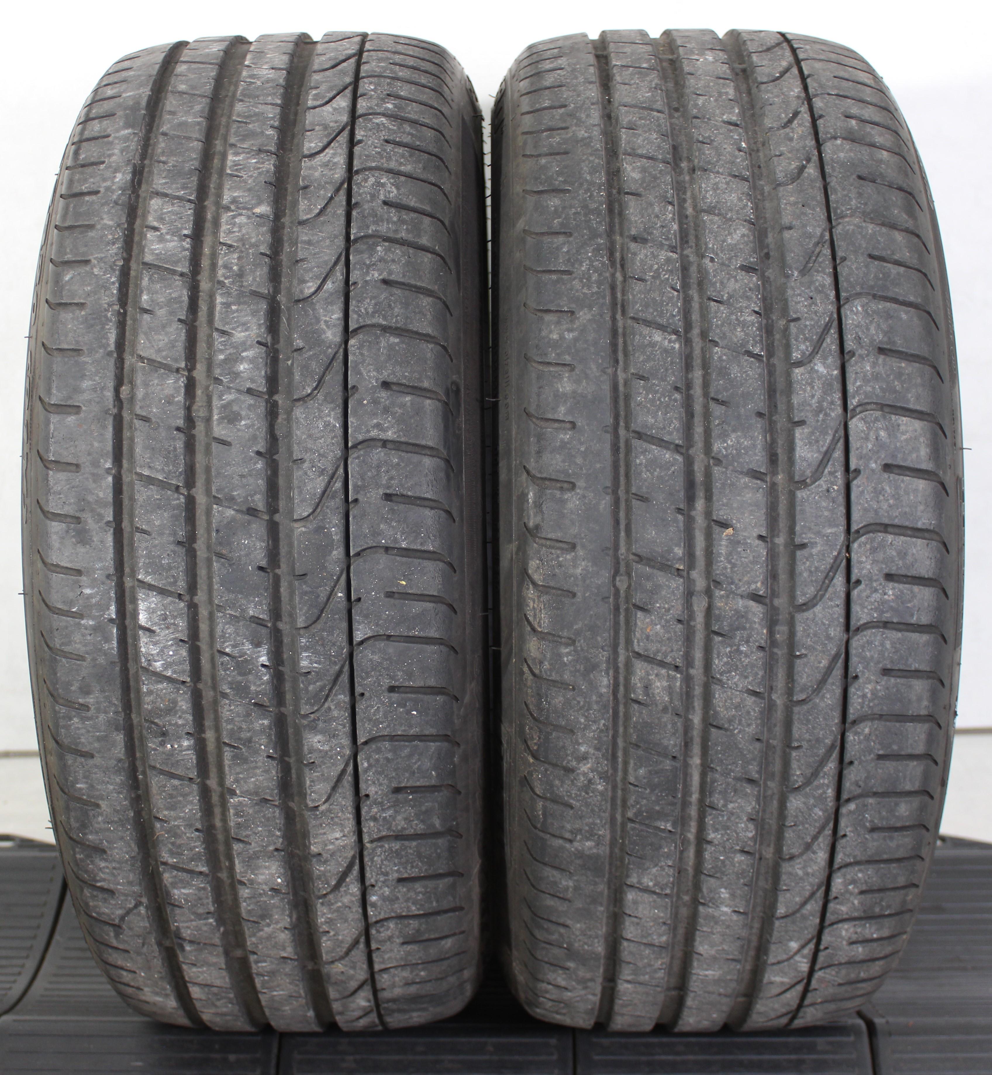 2 x 245/35R20 91Y Sommerreifen Pirelli Pzero 5,5-6mm 2014 N0