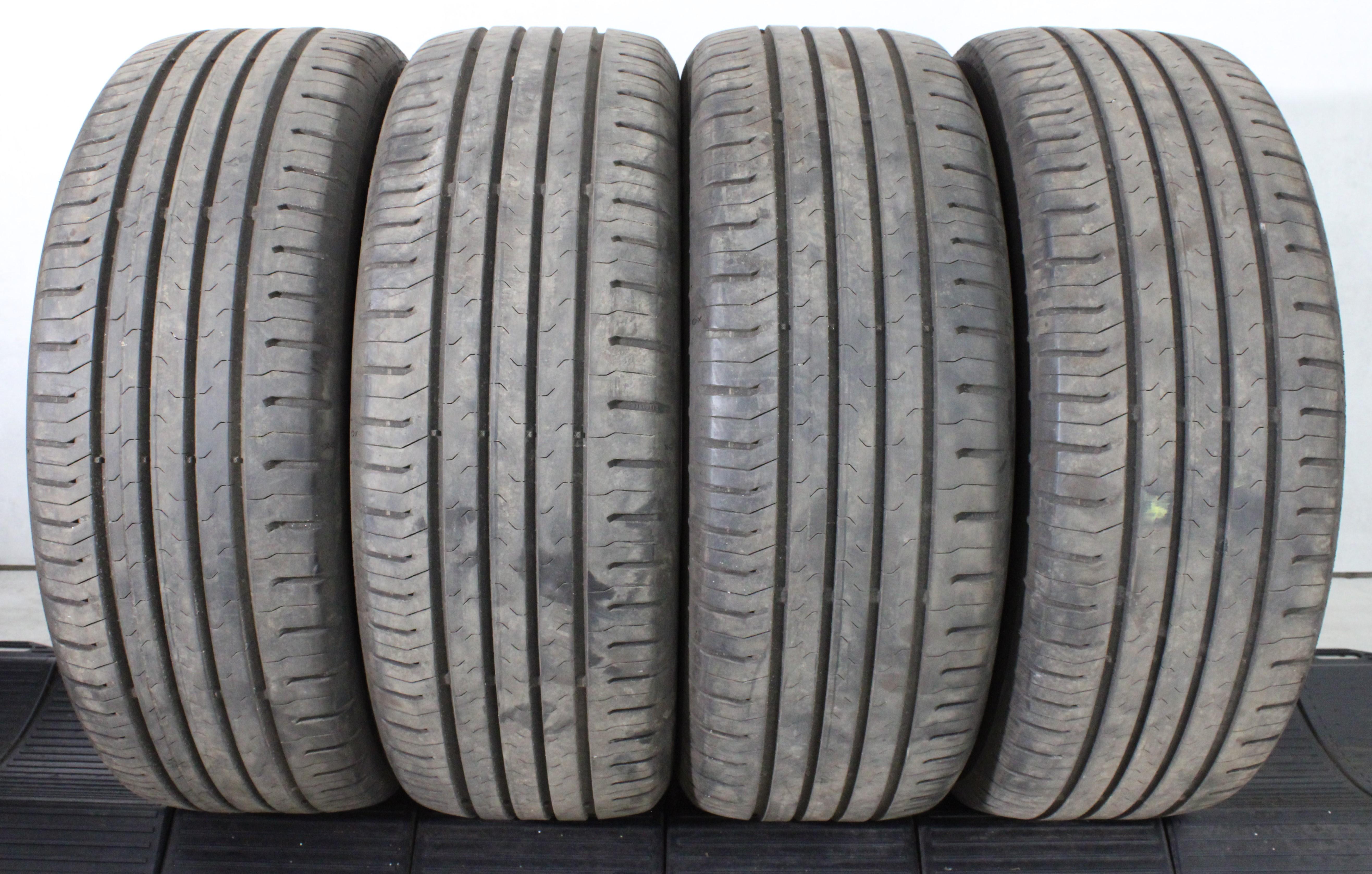 4 x 205/55R16 91V Sommerreifen Continental Eco Contact 5 5,5-6mm 2018