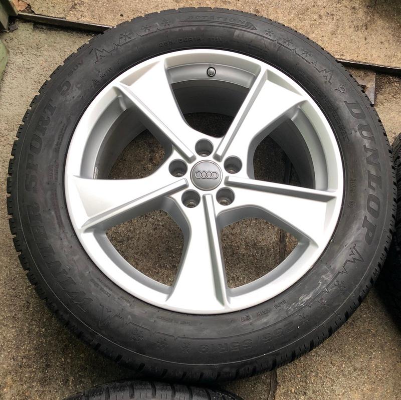 4 ORIGINAL 19" ALU WINTERRÄDER AUDI Q7 4M 4L 4L1 255/55R19 111V RDKS
