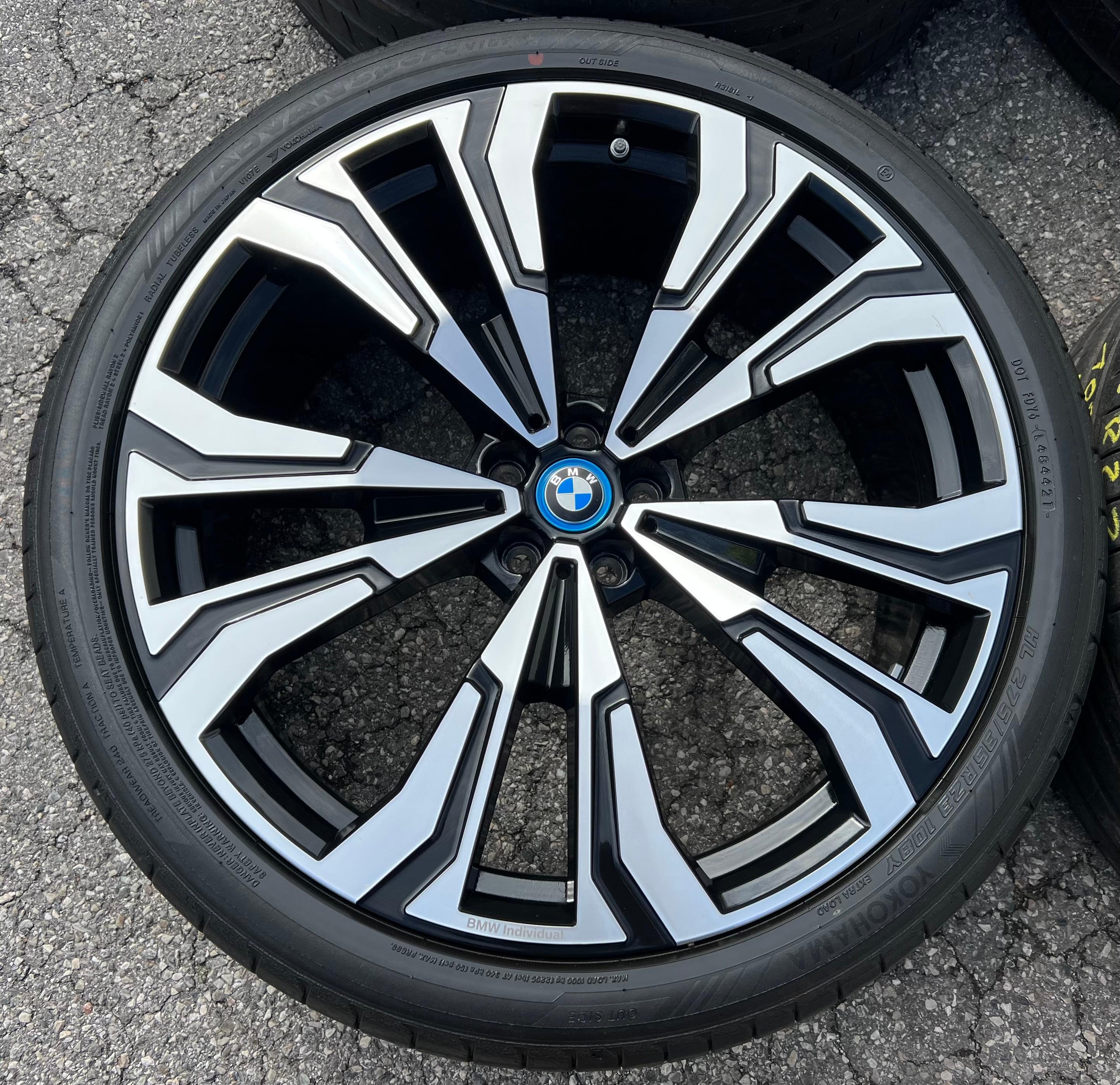 4 ORIGINELE 23" ALUMINIUM ZOMERWIELEN BMW X7 G07 STYLING 914 INDIVIDUEEL 7916264 7916269