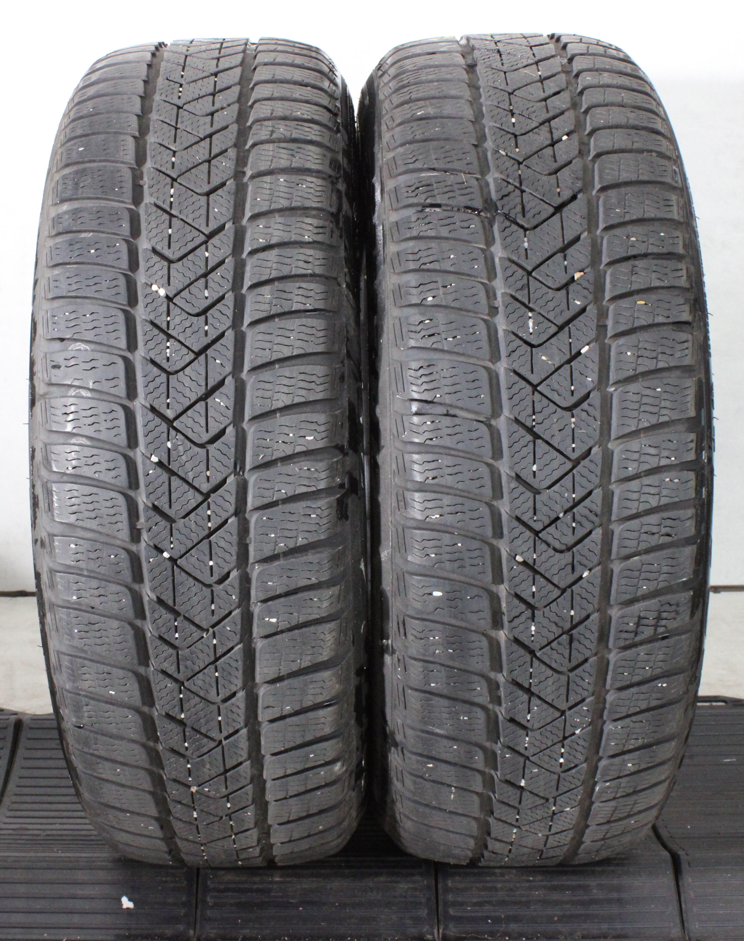 2 x 225/55R17 97H Winterreifen Pirelli Sottozero 3 * Runflat 5,5-6mm 2019