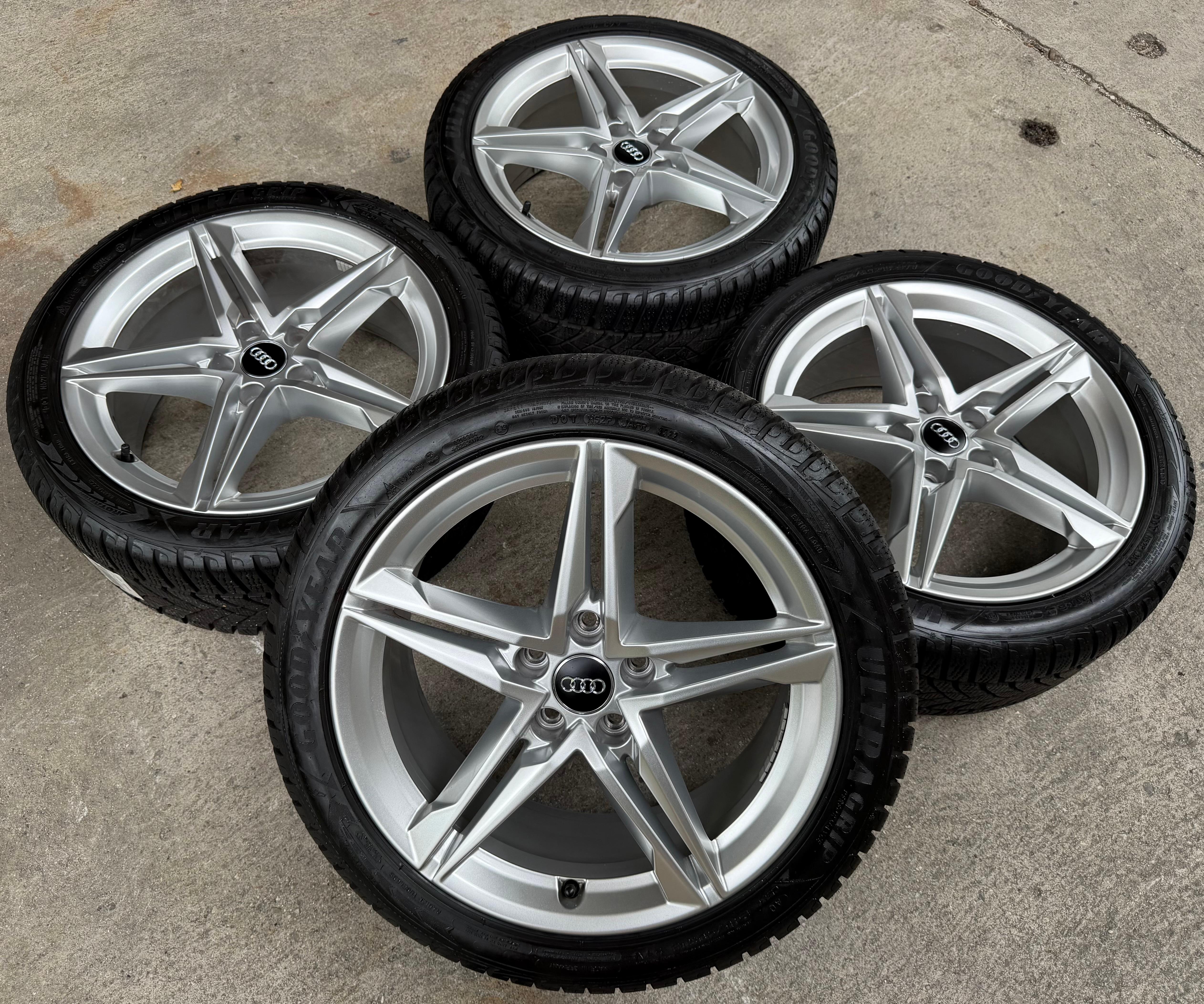 4 Original 18" Alu Winterräder Audi A4 S4 8W B9 8W0601025HM 245/40R18 97V 2021