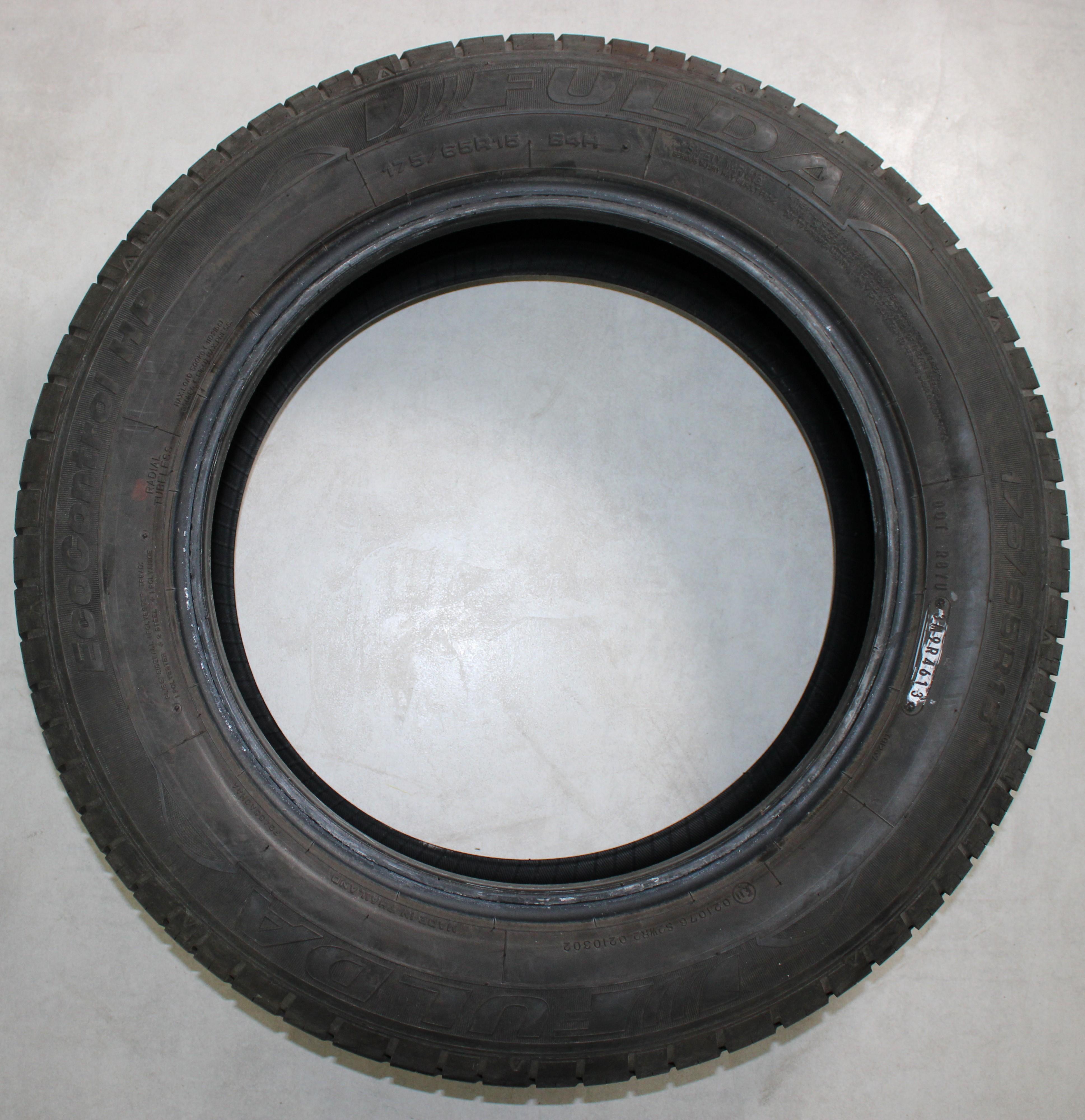 4 x 175/65R15 84H Sommerreifen Fulda Eco Control HP 2x5-5,5mm/2x6-6,5mm 1x2013/3x2014