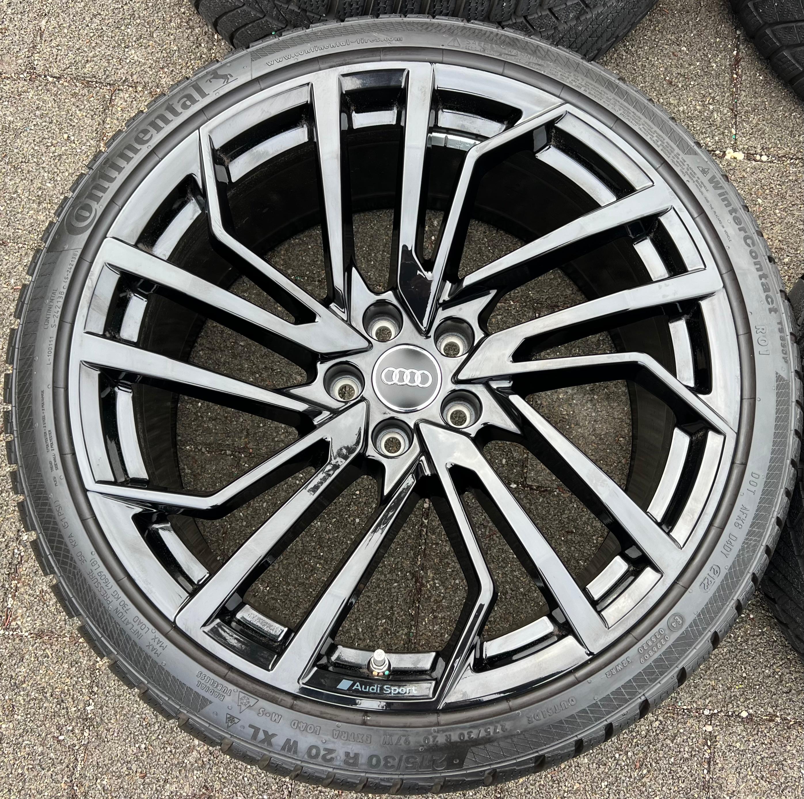 4 ORIGINAL 20" ALU WINTERRÄDER AUDI RS4 RS5 8W 275/30R20 97W 8W0601025FE FREIHAUS