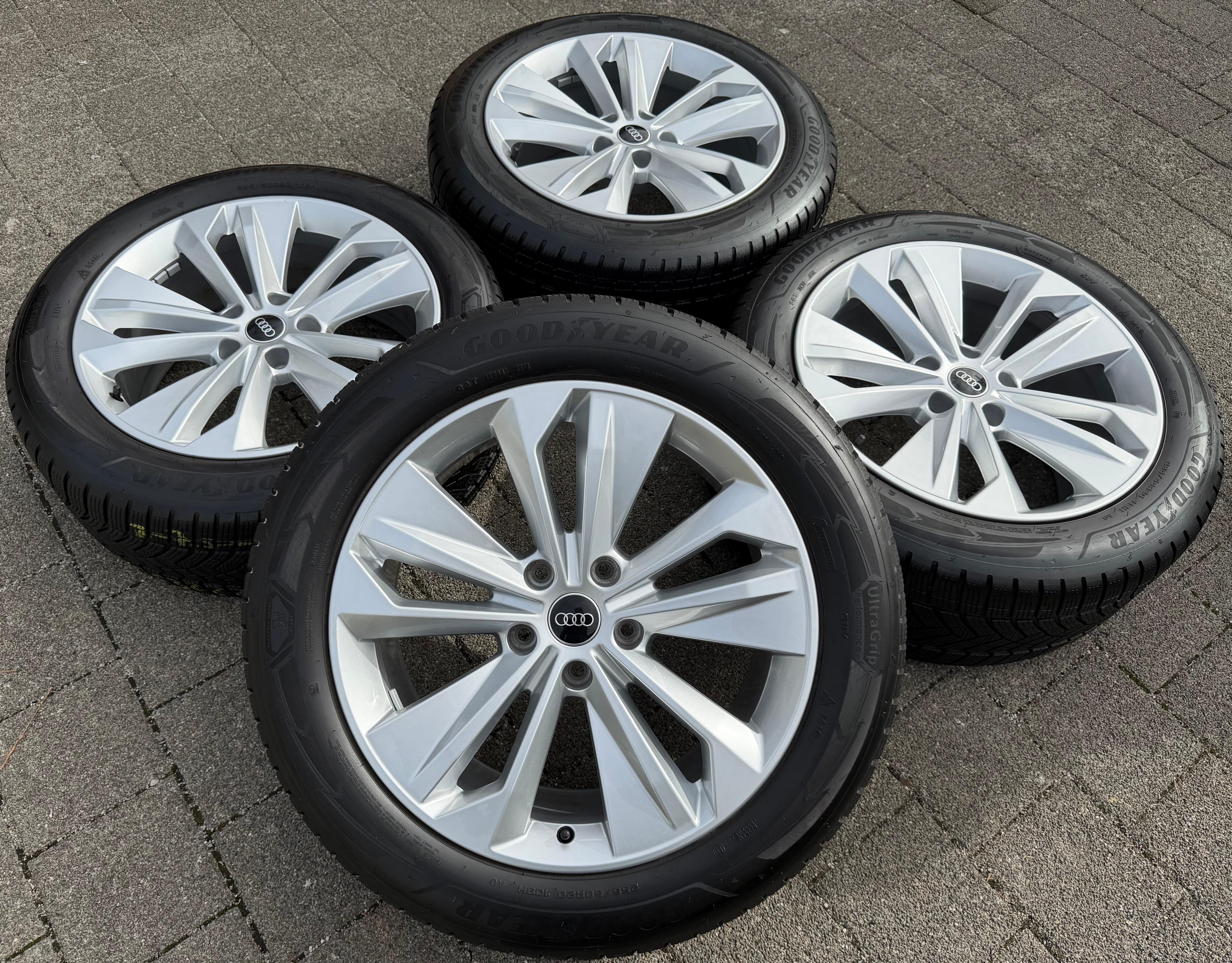 4 RUOTE IN LEGA ORIGINALI DA 20" INVERNALI AUDI Q6 SQ6 E-TRON GF 255/50R20 109V 285/45R20 112V