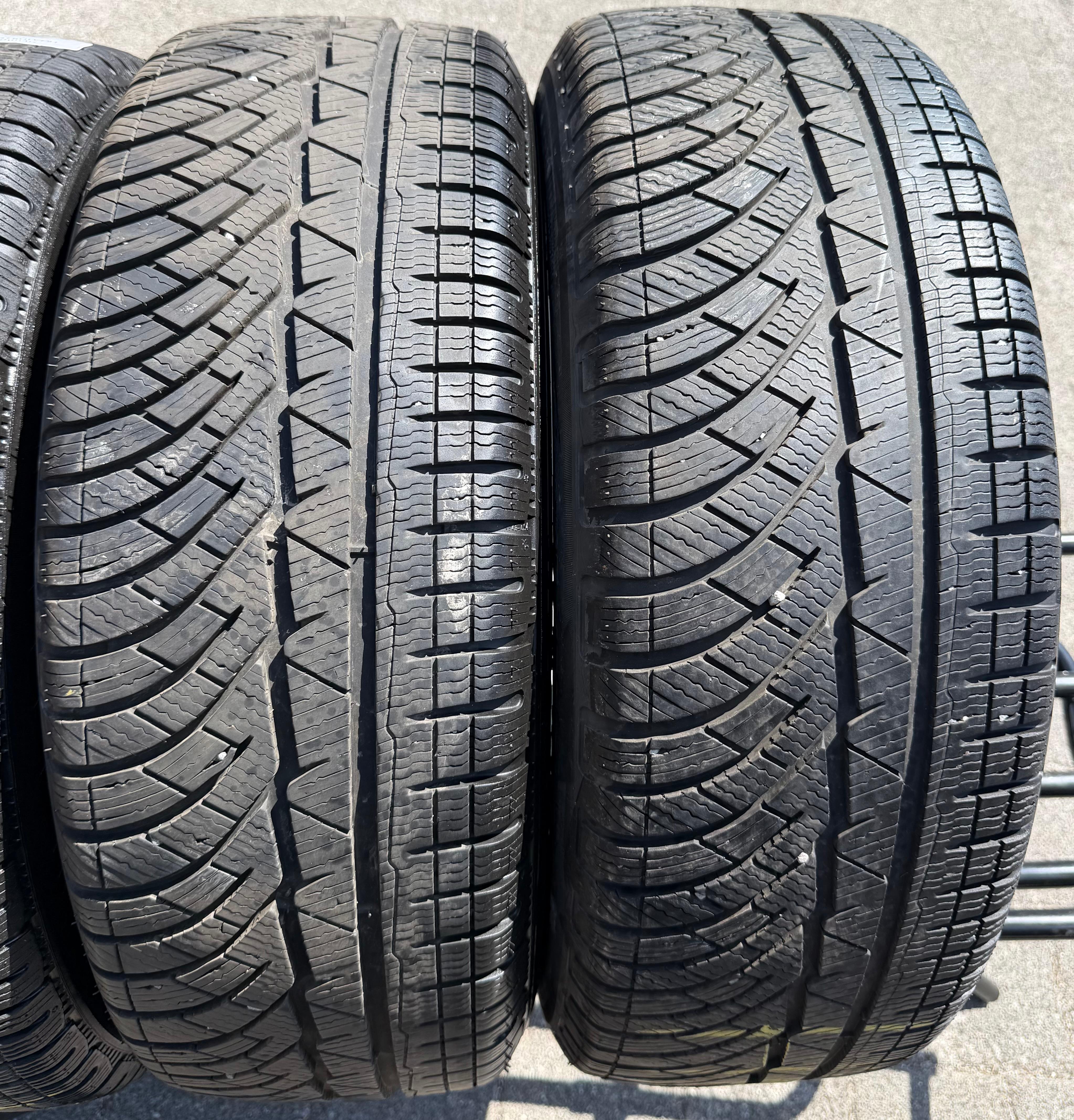 2 x 235/55R18 104V Winterreifen Michelin Pilot Alpin PA4 6,5-7mm 2022