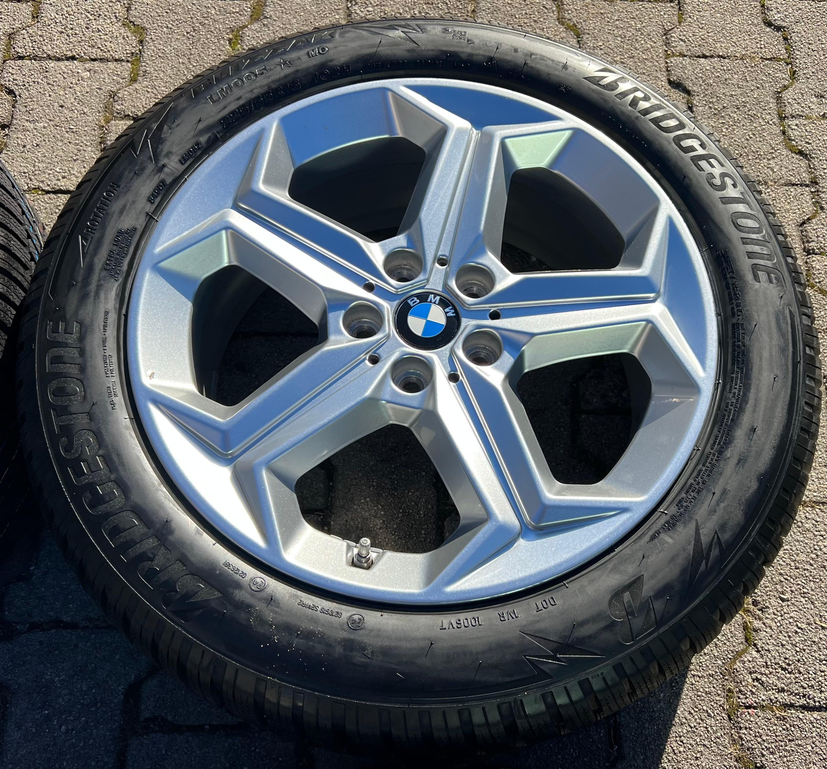 4 ORIGINELE 18" ALU WINTERWIELEN BMW X1 iX1 U11 X2 U10 225/55R18 102H 6898039 2022 FREIHAUS