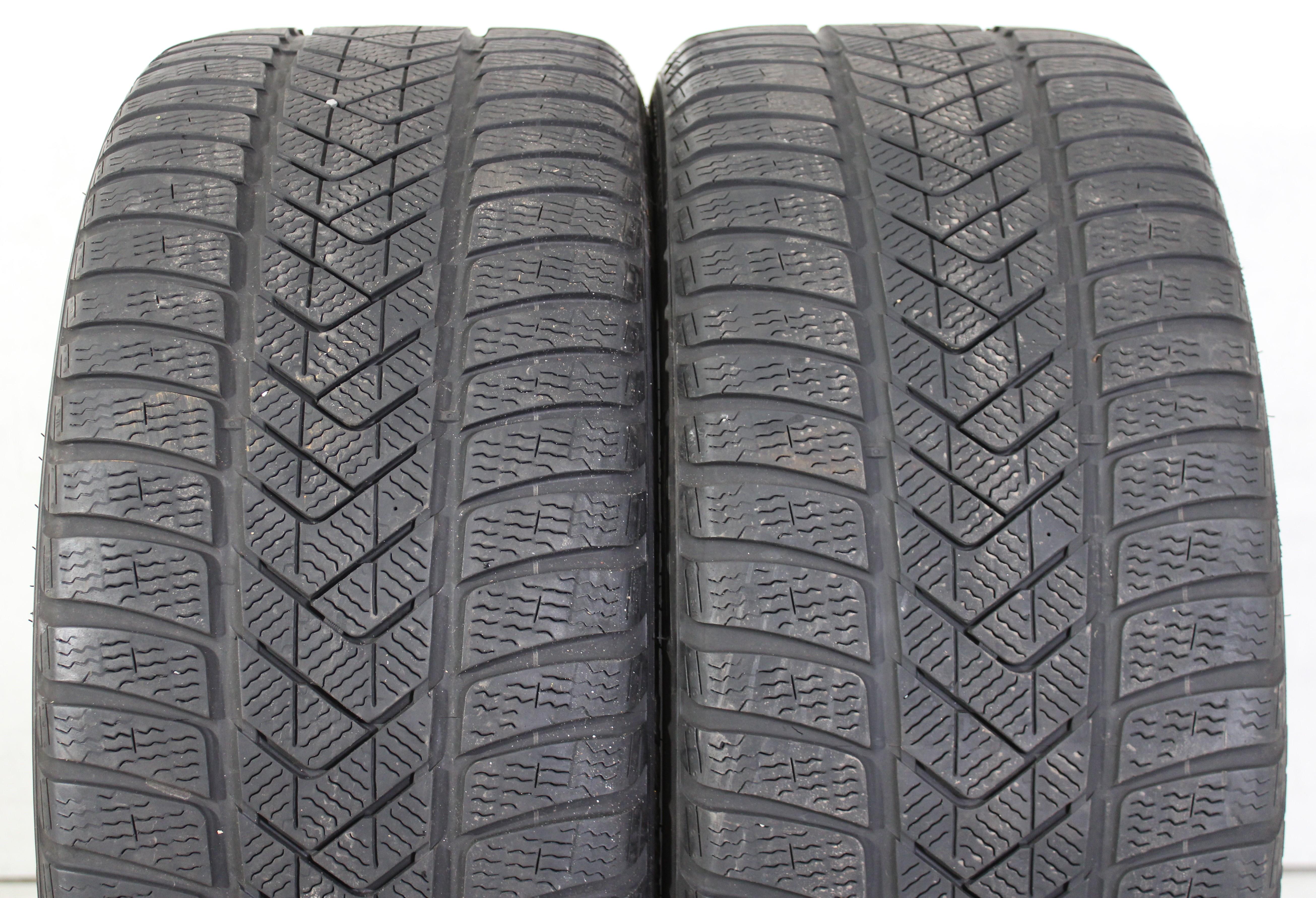 2 x 255/40R18 99V Winterreifen Pirelli Sottozero 3 Runflat 4,5-5mm 2020 *