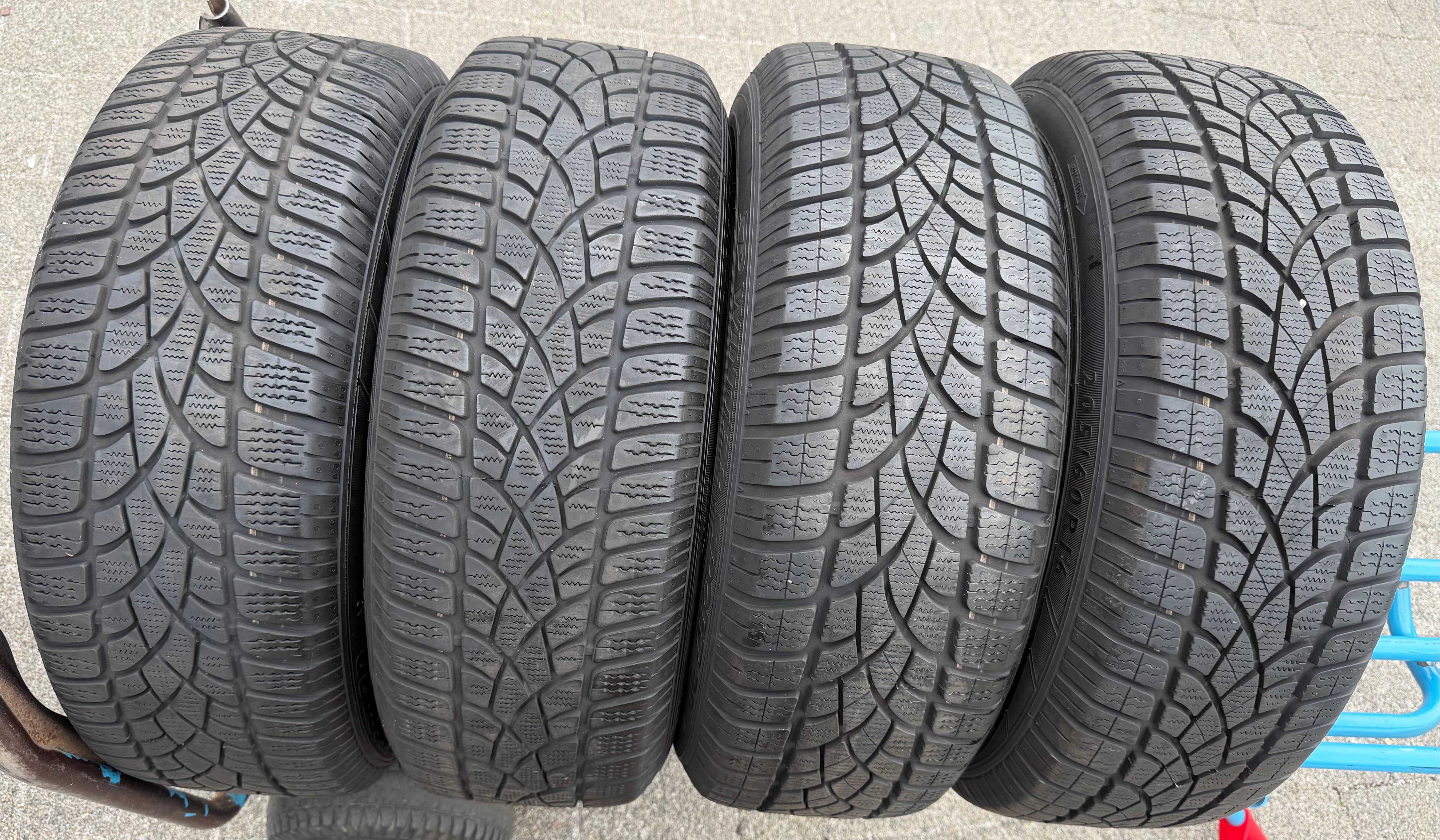 4 Original Alu Winterräder Audi A4 8W B9 8W0601025A 205/60R16 92H Dunlop