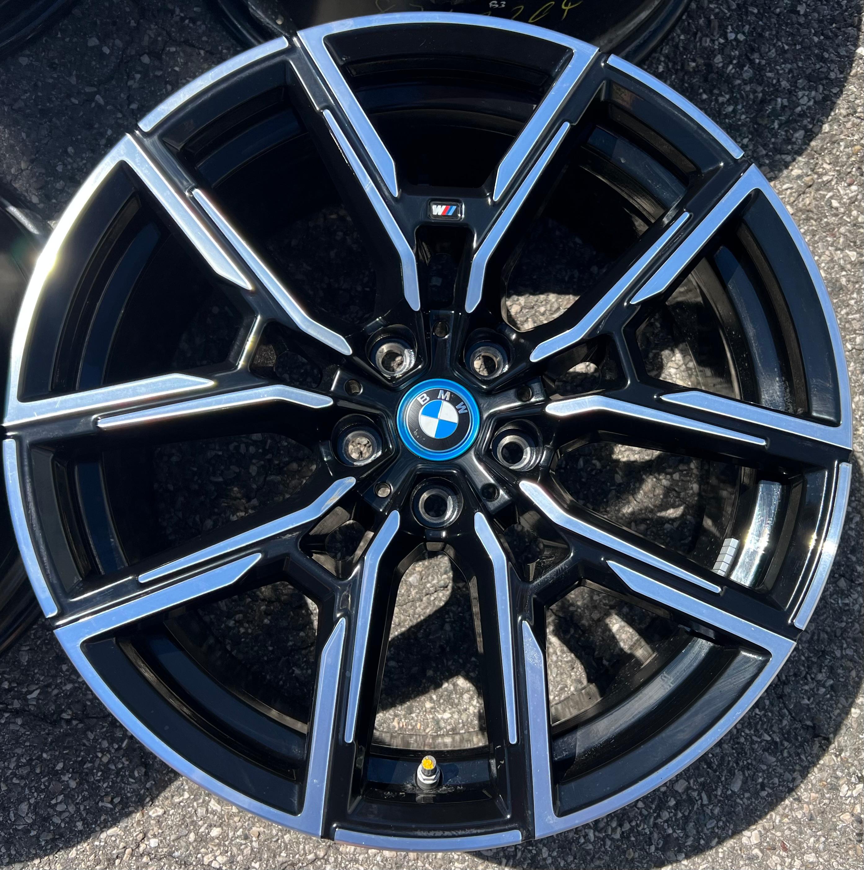 4 RUEDAS ORIGINALES DE ALUMINIO 19" BMW 4-SERIES G26 i4 STYLING M859 8747304 8747305 TPMS