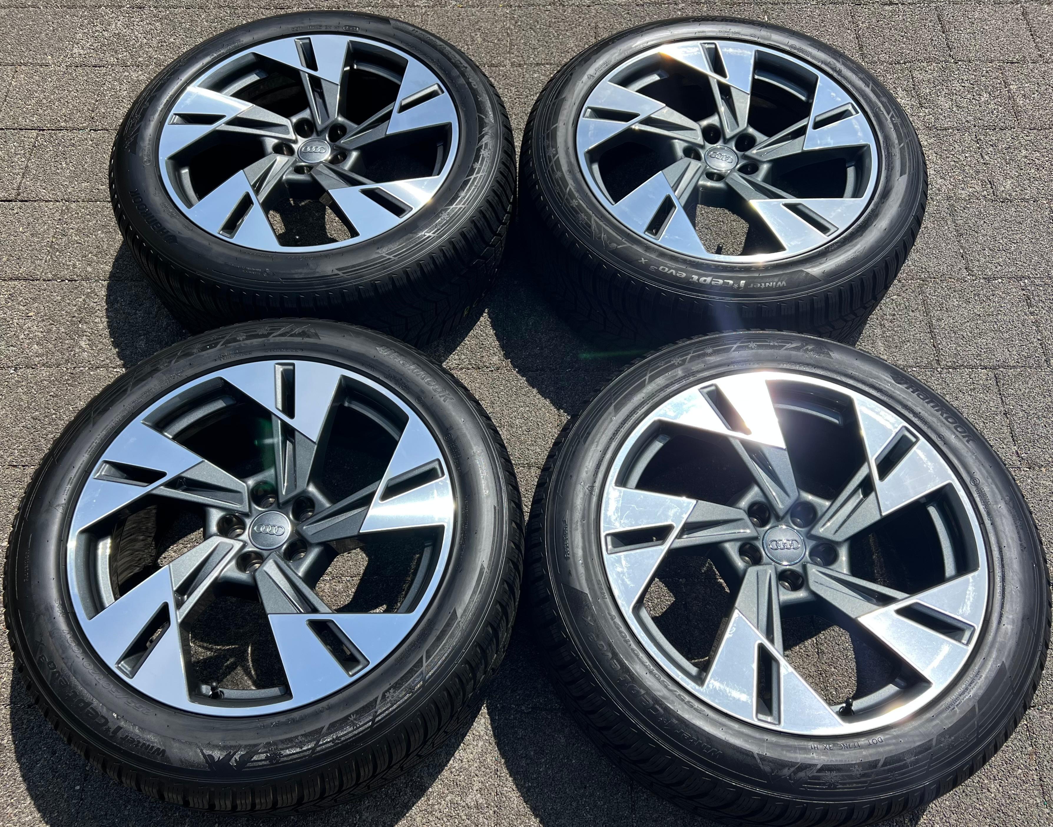 4 ORIGINAL 20" ALU WINTERRÄDER AUDI E-TRON Q8 ETRON 4KE601025T 255/50R20 109V