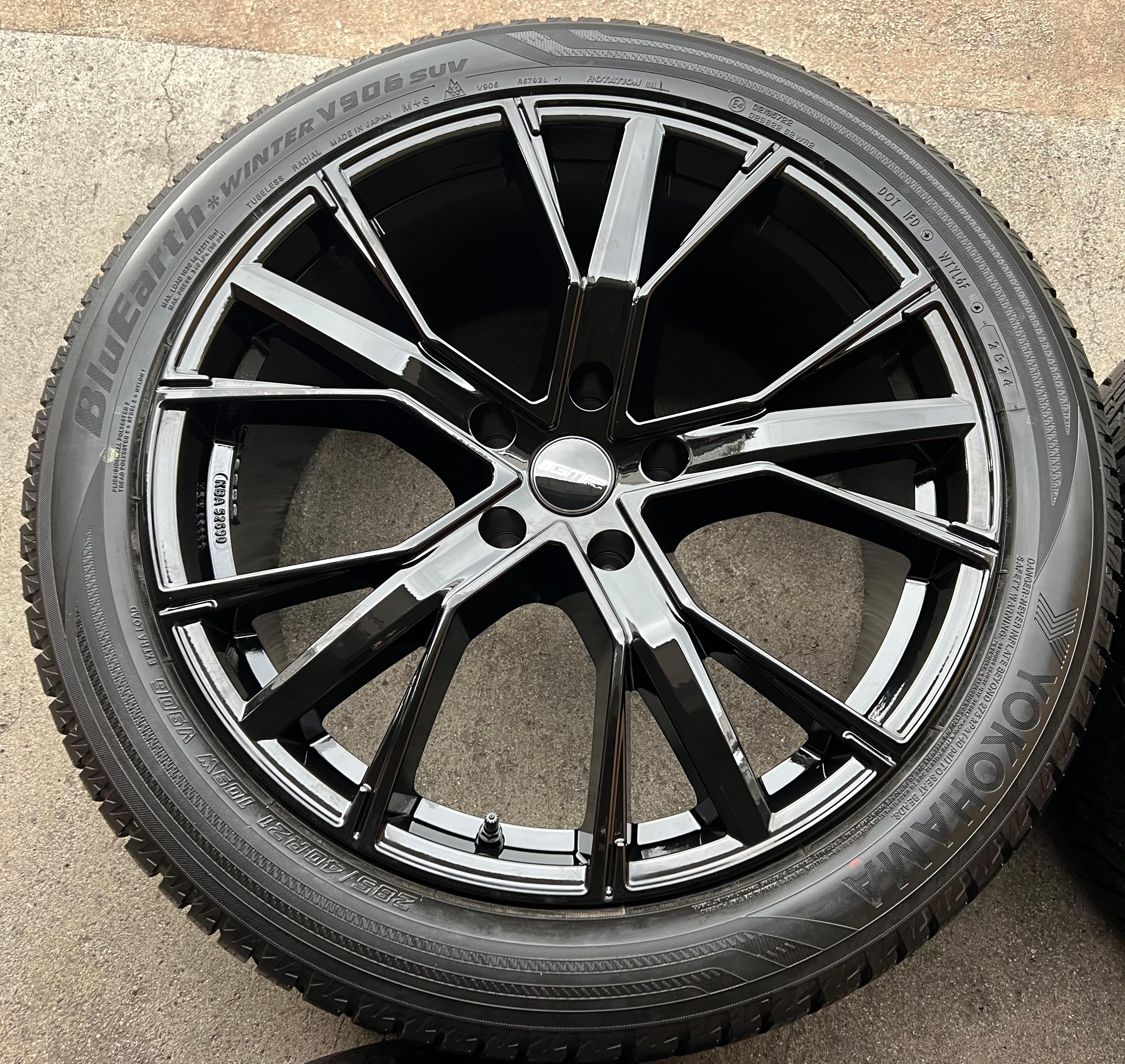 4 ALU 21" WINTERRÄDER AUDI Q6 E-TRON GF 255/45R21 106V 285/40R21 109V FREIHAUS