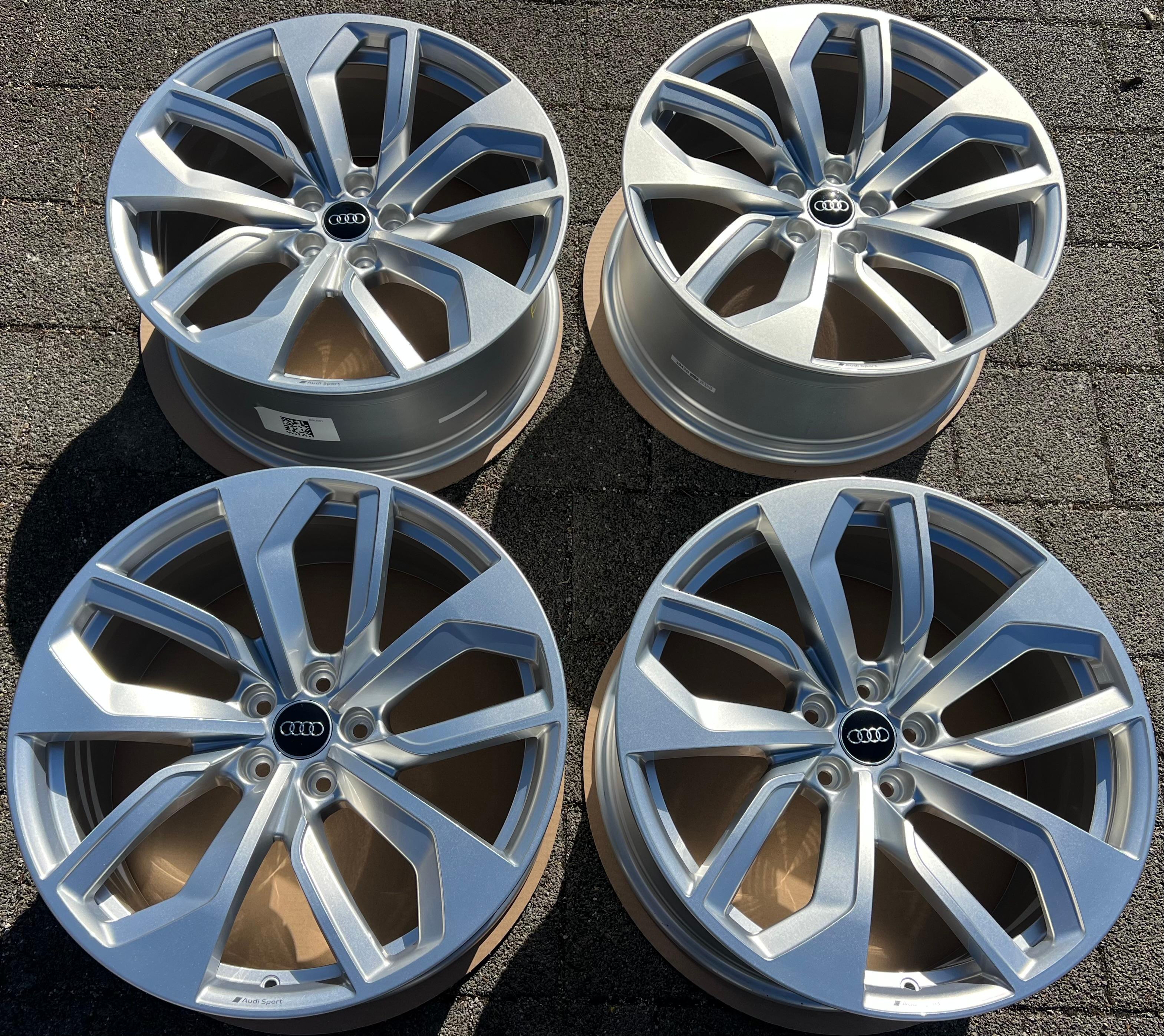4 ORIGINAL 20" ALUFELGEN FELGEN AUDI RS5 RS4 8W B9 8W0601025FT 9x20 ET26