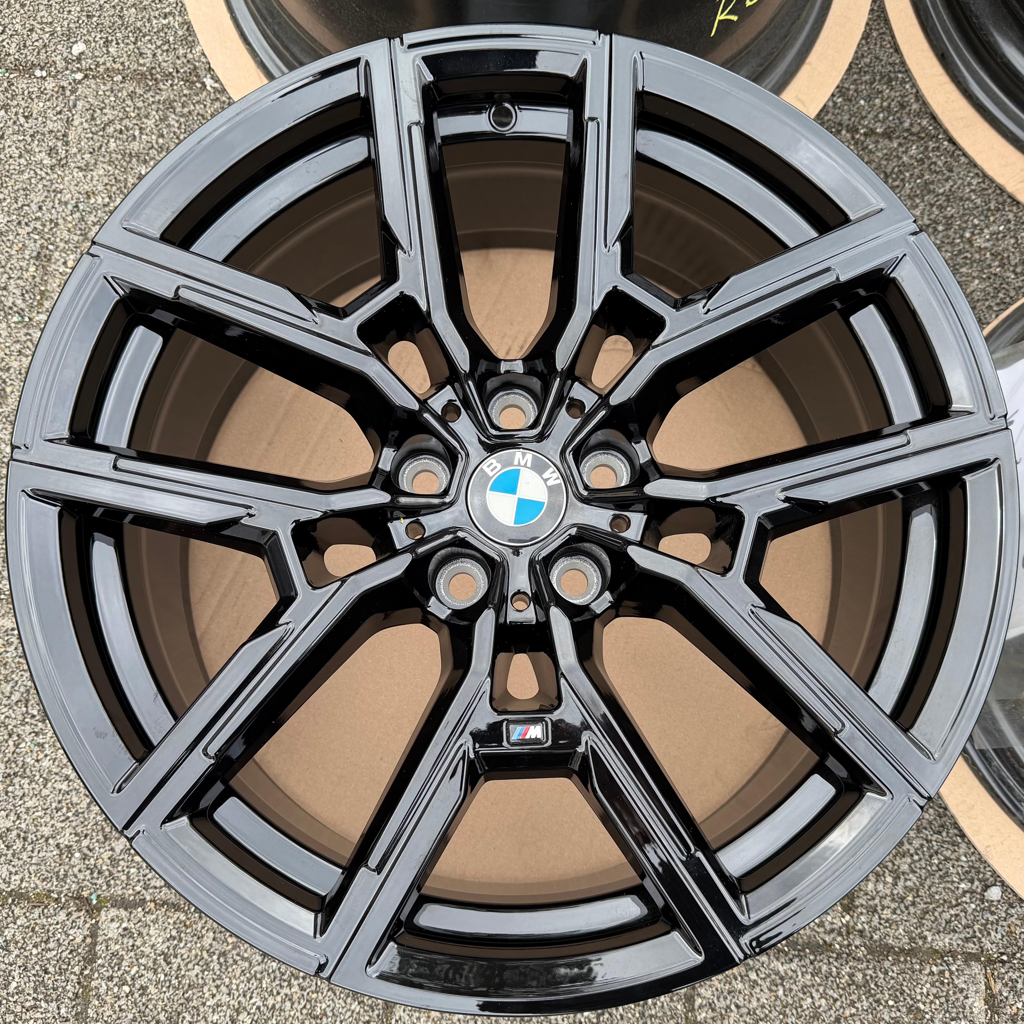 4 llantas de aleación originales de 19" para BMW Serie 4 Gran Coupé G26 i4, modelo 859M con sistema de control de presión de neumáticos (TPMS), nuevas