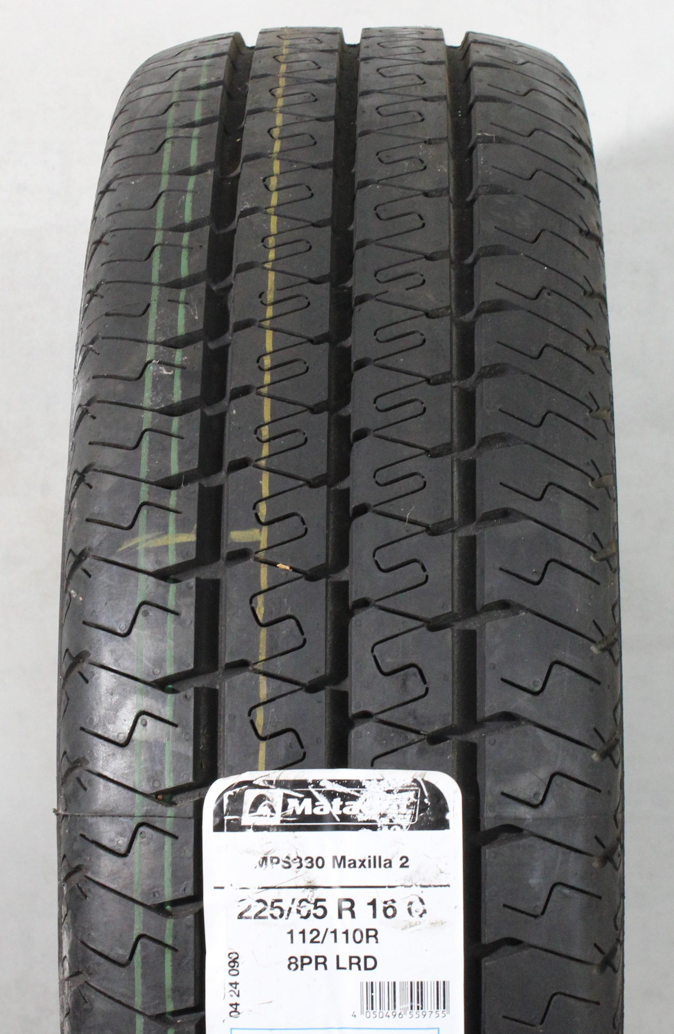 1 x 225/65R16C 112/110R Sommerreifen Matador Maxilla 2 MPS 330 NEU 2019