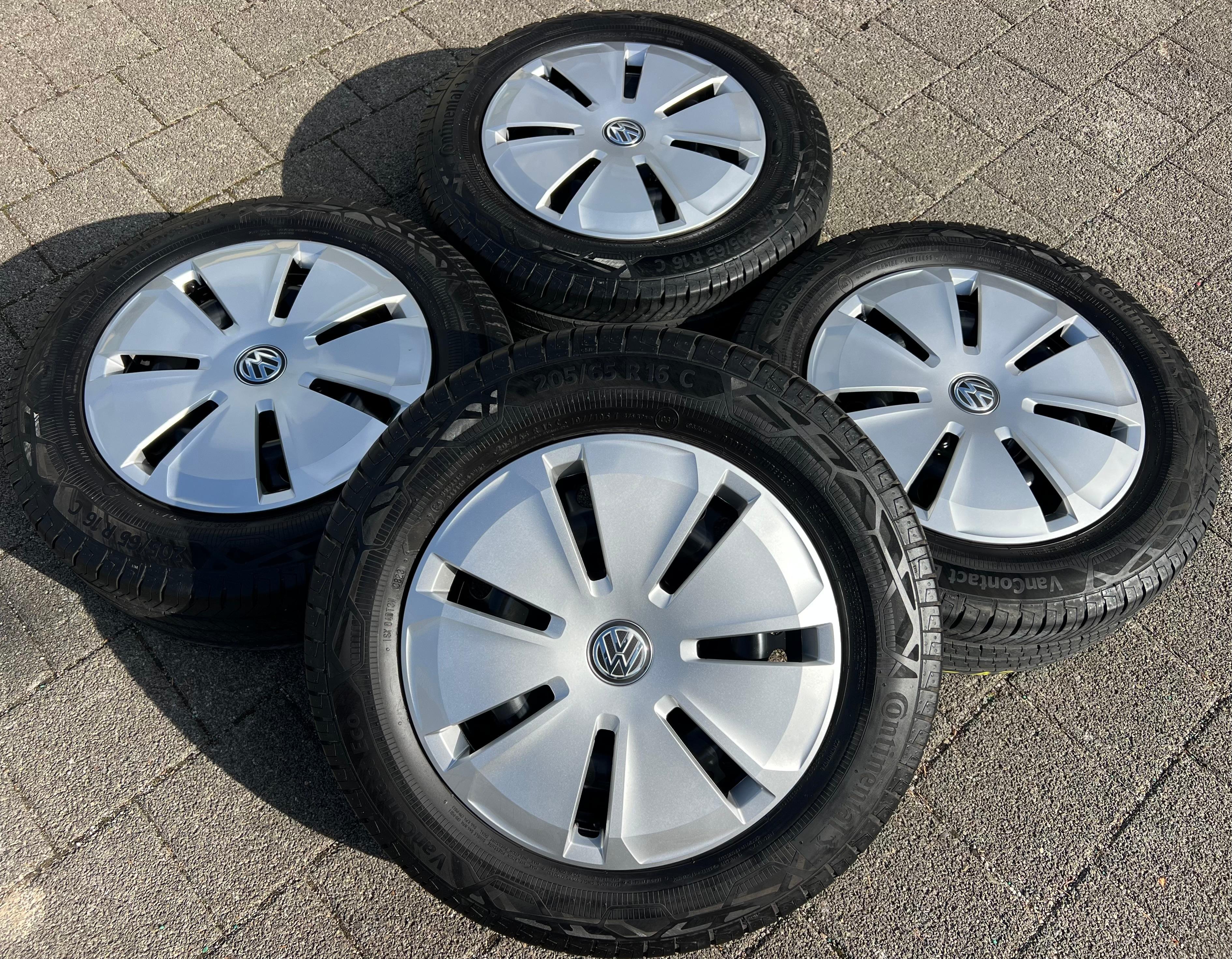 4 SOMMERRÄDER VW BUS T5 T6 205/65R16C 107/105T CONTINENTAL 2023 DEMO FREIHAUS