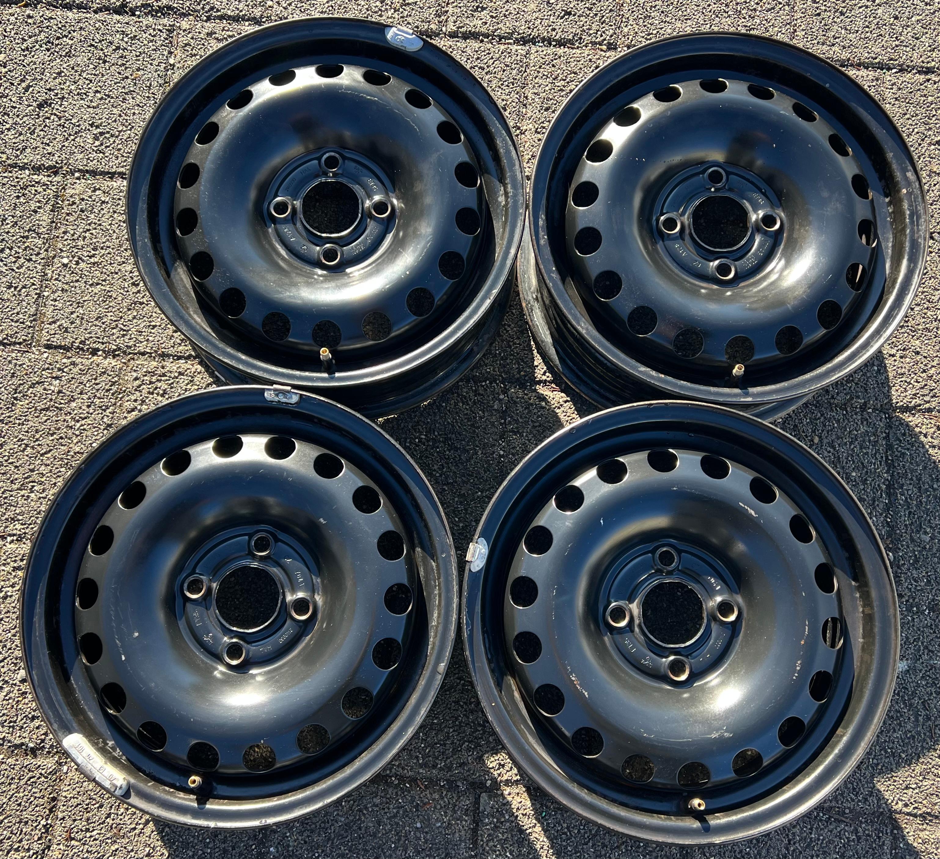 4 FELGEN 14" STAHLFELGEN VW UP UP! SEAT MII SKODA CITIGO 5x14 ET35 FREIHAUS