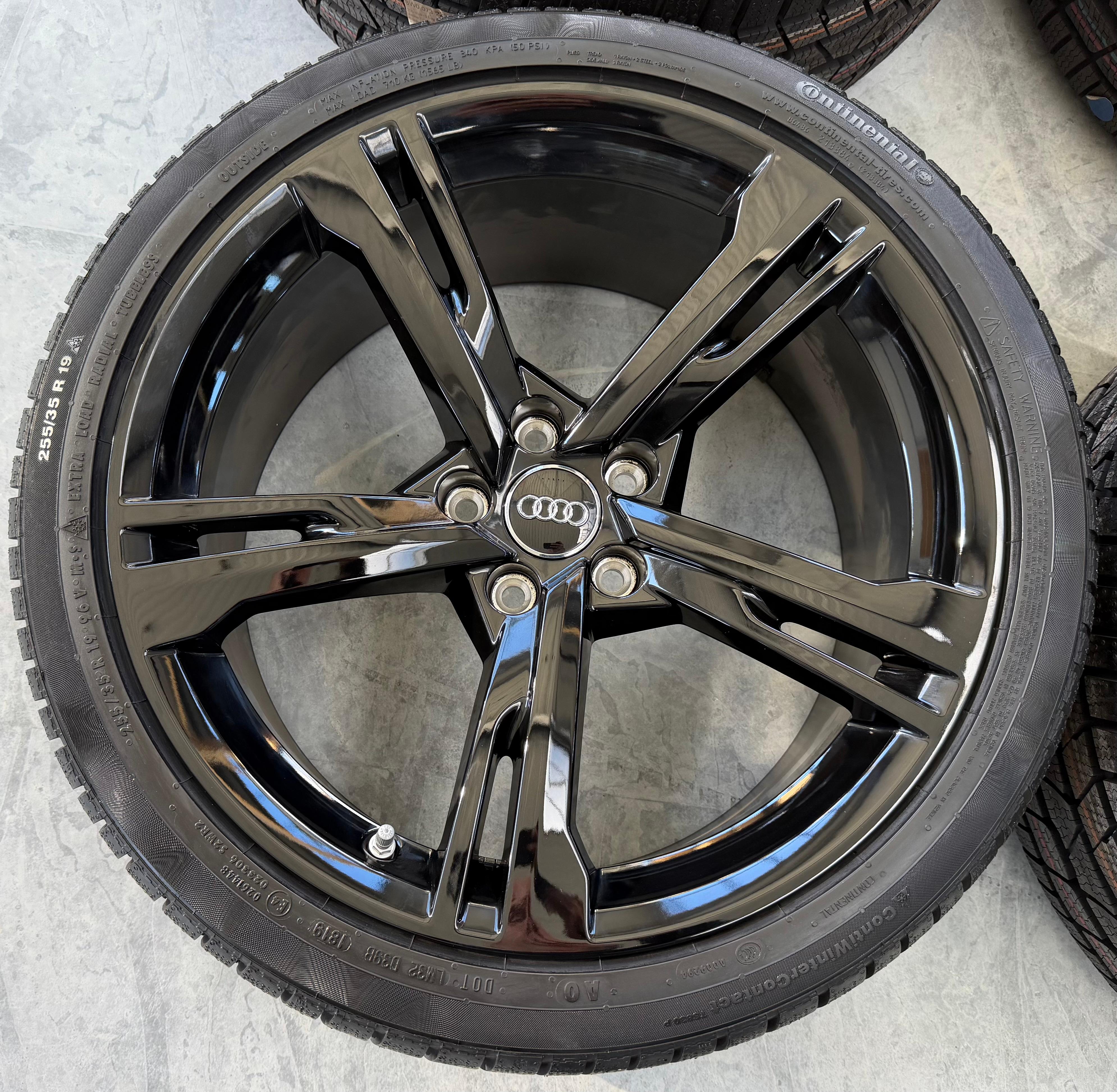 4 Original 19" Alu Winterräder Audi A5 S5 8W F5 B9 255/35R19 96V 8W0071499A