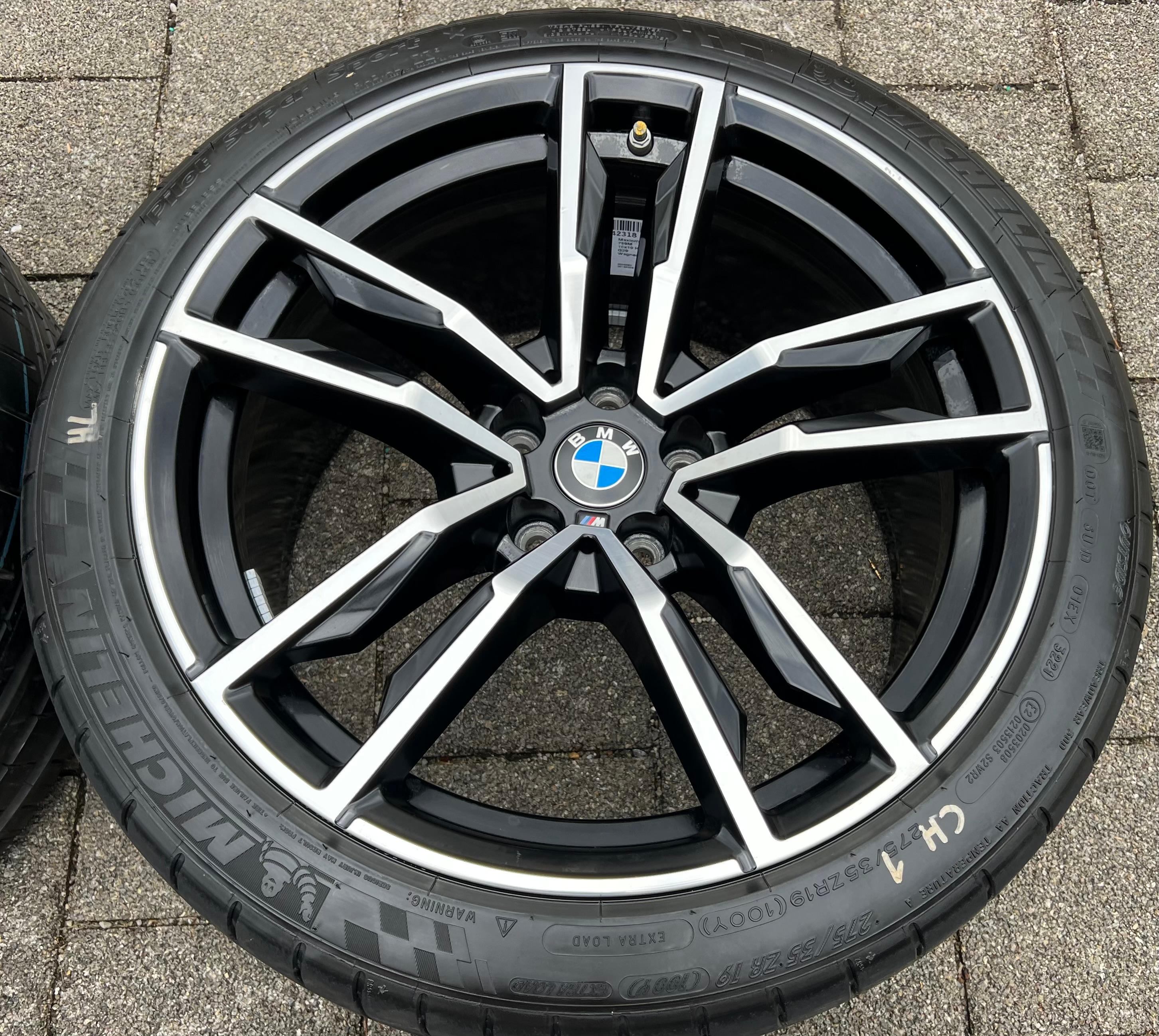 4 CERCHI IN ALLUMINIO ORIGINALI DA 19" SOMMER PER BMW Z4 G29 ROADSTER STYLING M799 799 M 8089877 8089876