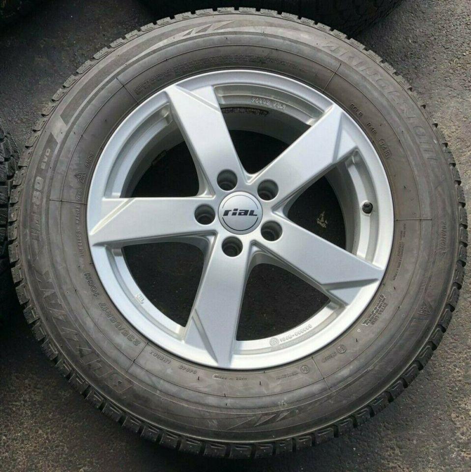 4 ROUES D'HIVER ALU 17" AUDI Q5 8R 235/65R17 108H BRIDGESTONE LIVRAISON GRATUITE