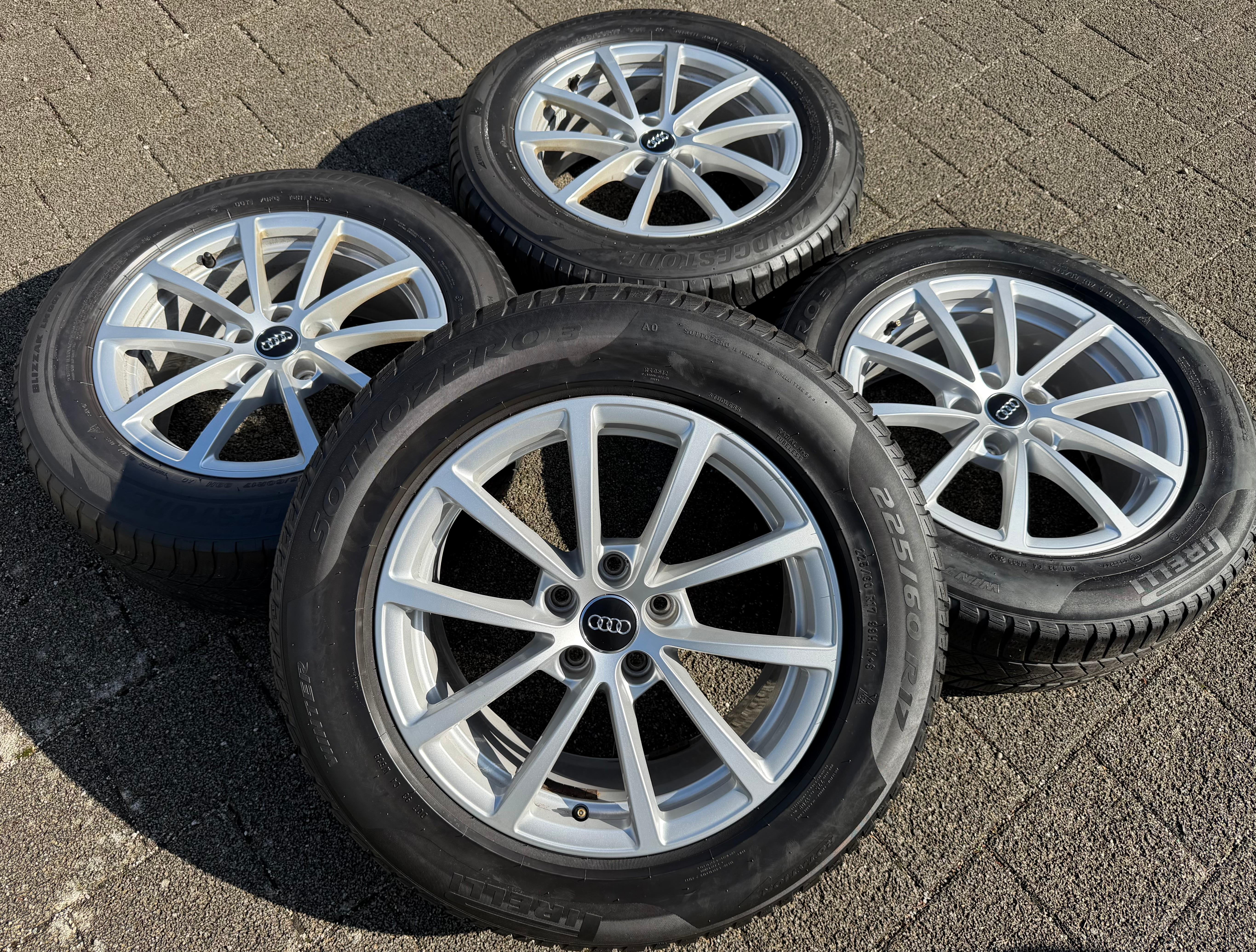 4 ORIGINAL 17" ALUFELGEN FELGEN AUDI A6 + AVANT 4K F2 C8 4K0601025 7,5x17 ET36