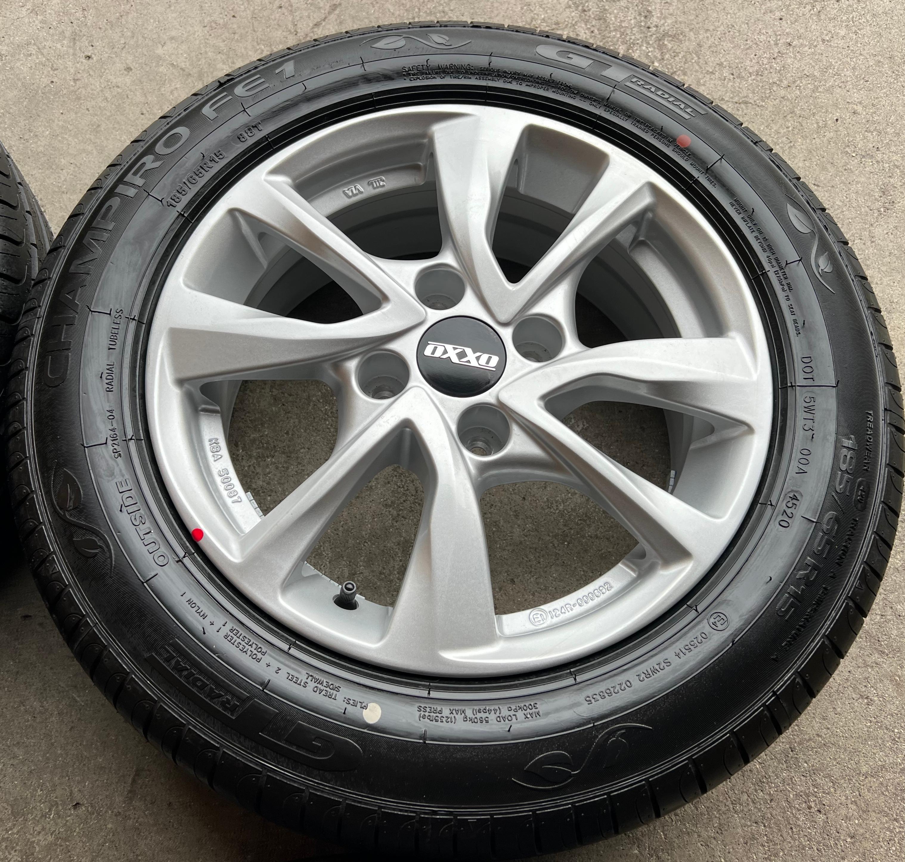 4 ALU SOMMERRÄDER 185/65R15 88T OPEL CORSA-F PEUGEOT 208 NEU 2020 FREIHAUS