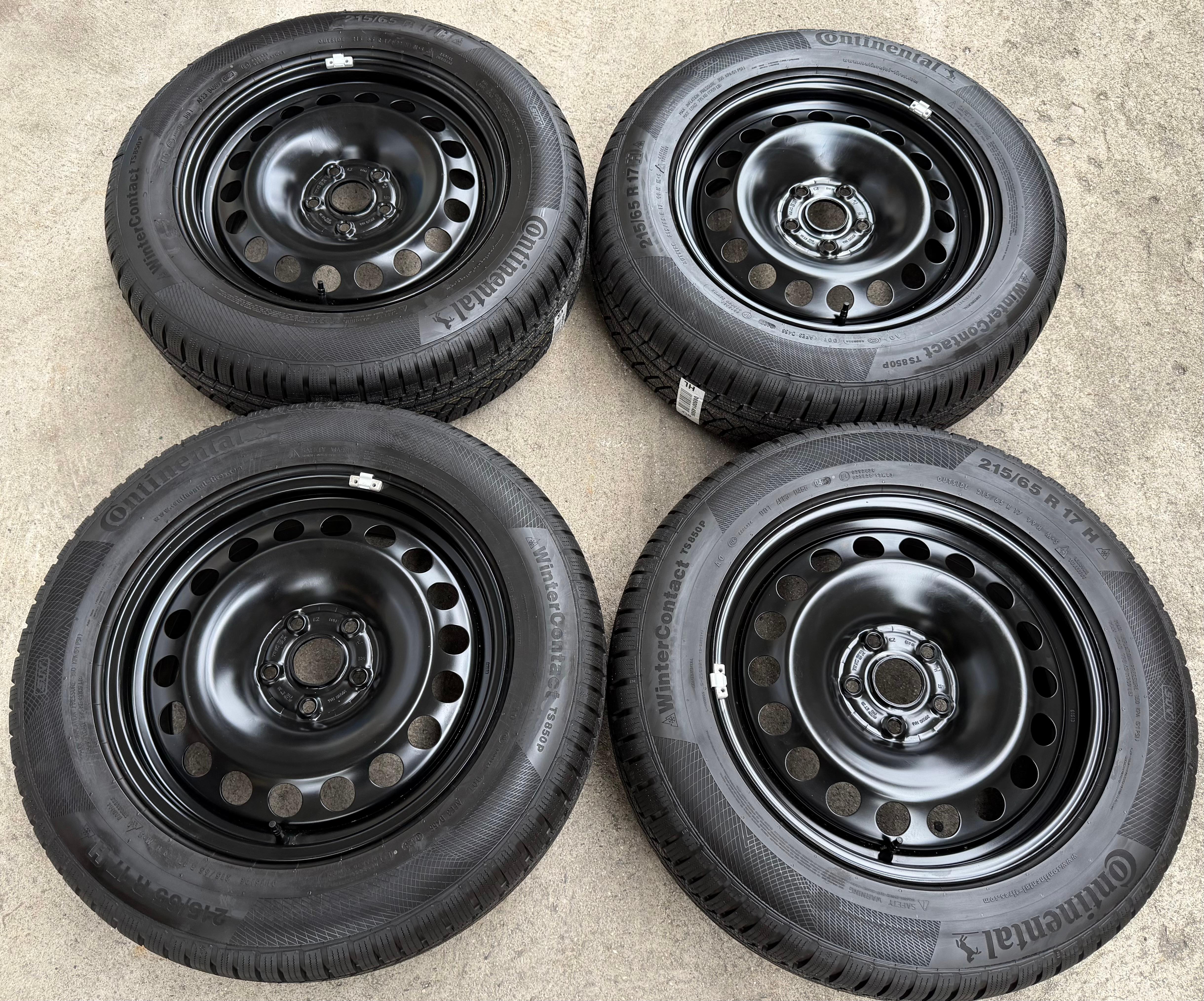 4 Winterräder Audi Q3 F3 Seat Tarraco Skoda Kodiaq VW Tiguan II 5NA 215/65R17 99H Continental