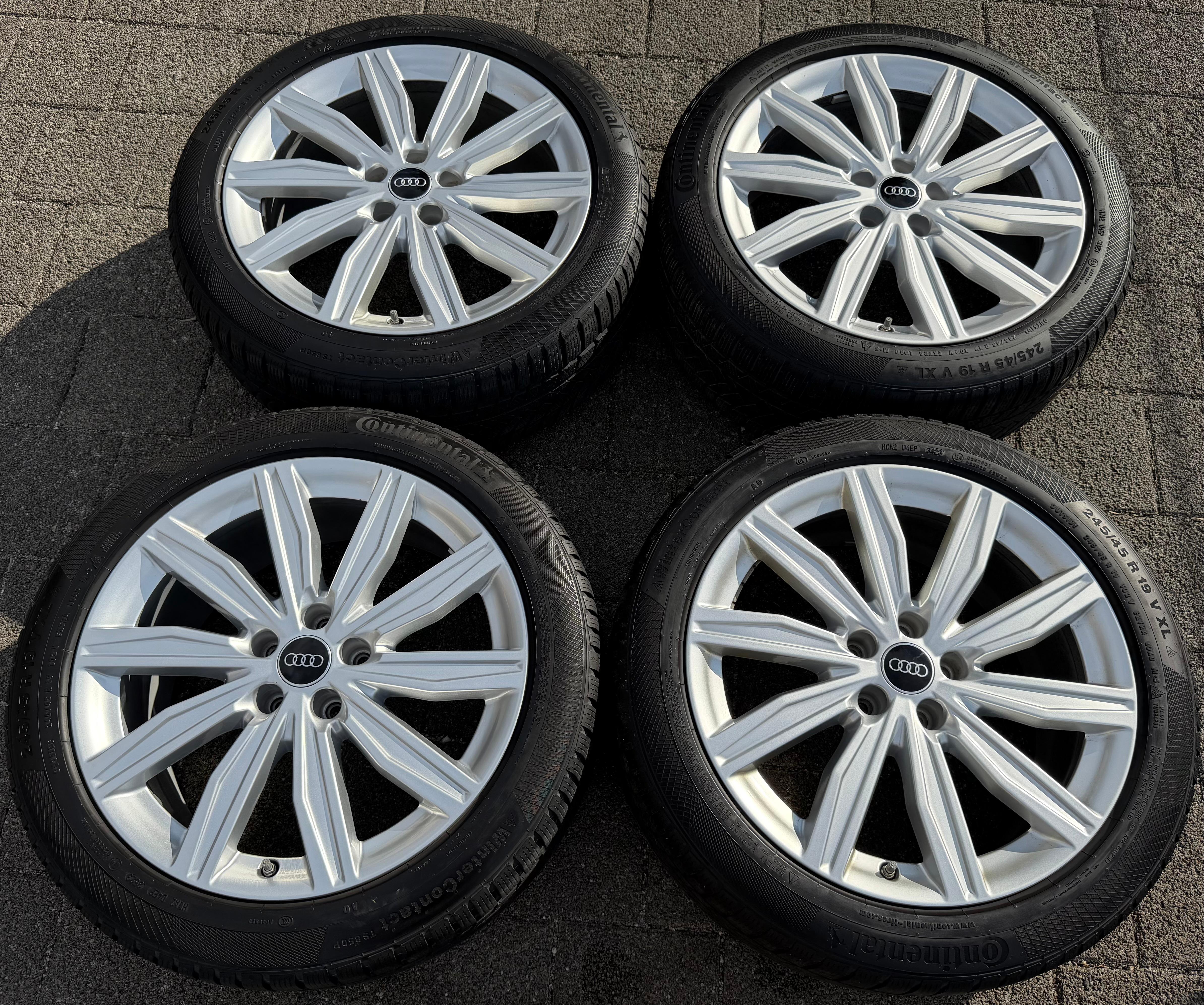 4 Original 19" Alu Winterräder Audi A6 S6 C8 4K F2 4K0601025DS 245/45R19 102V 2023 RDKS