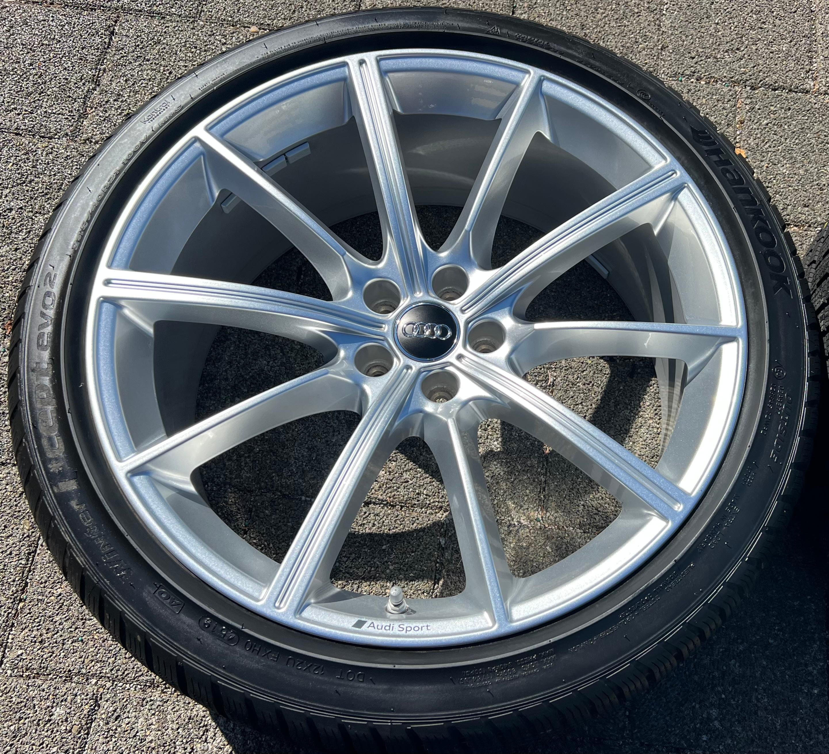 4 ORIGINAL 21" ALU WINTERRÄDER AUDI RS6 AVANT 4K C8 RS7 F2 4K 4K0601025AA FREIHAUS
