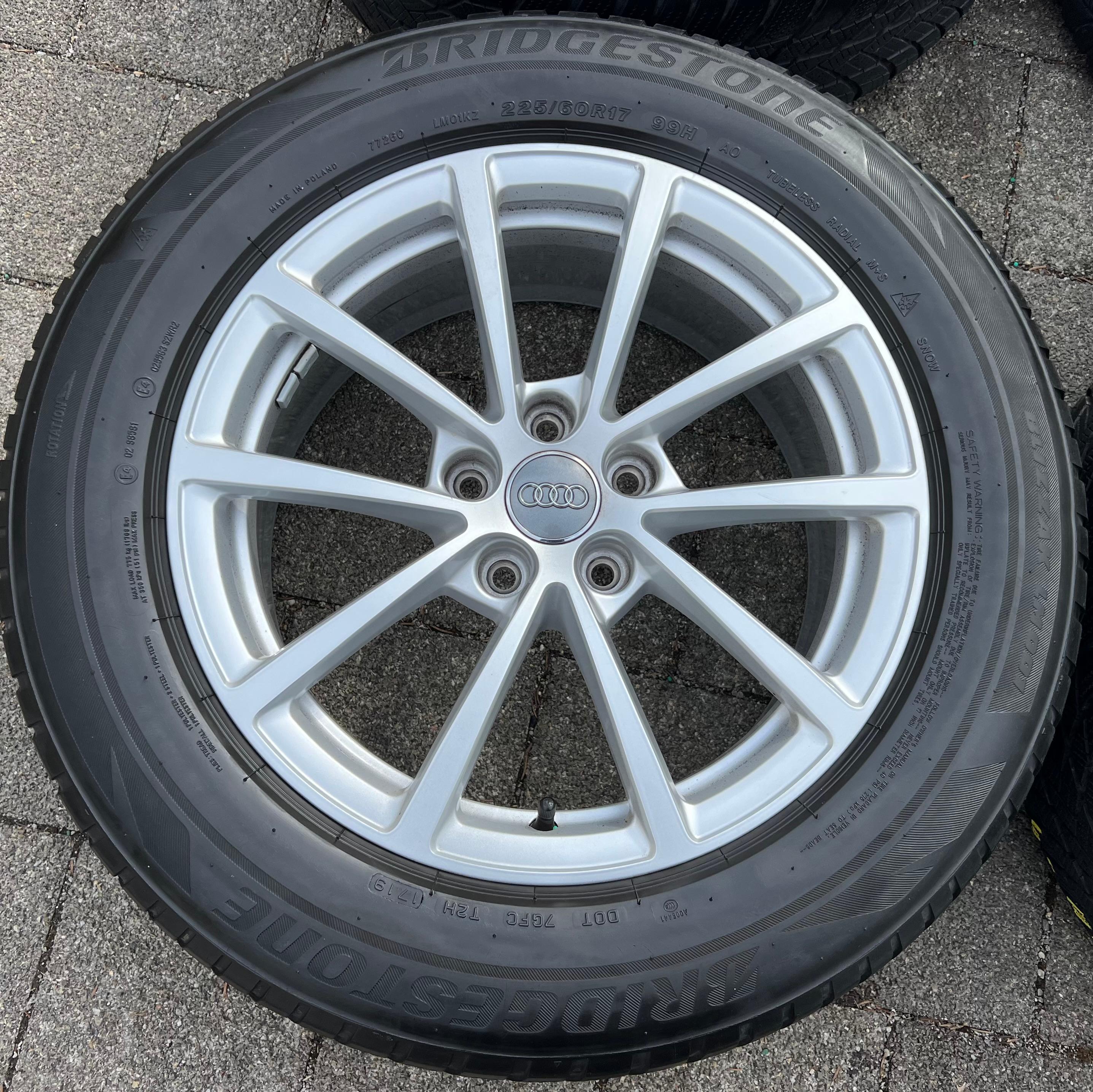 4 ORIGINAL 17" ALU WINTERRÄDER AUDI A6 4K C8 F2 225/60R17 99H 4K0601025 FREIHAUS