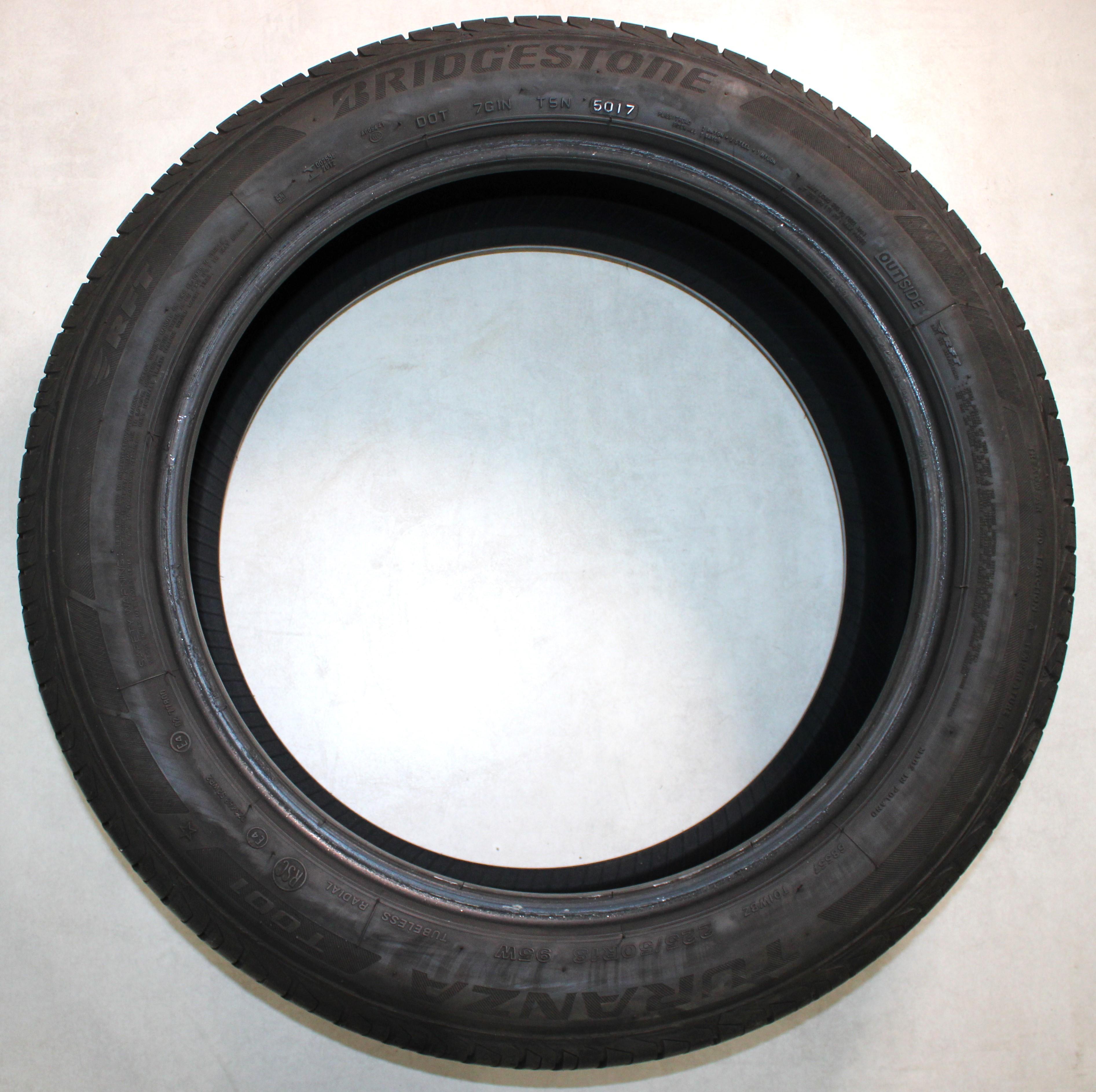 2 x 225/50R18 95W Sommerreifen Bridgestone Turanza T001 Runflat 5,5-6mm 2017 *