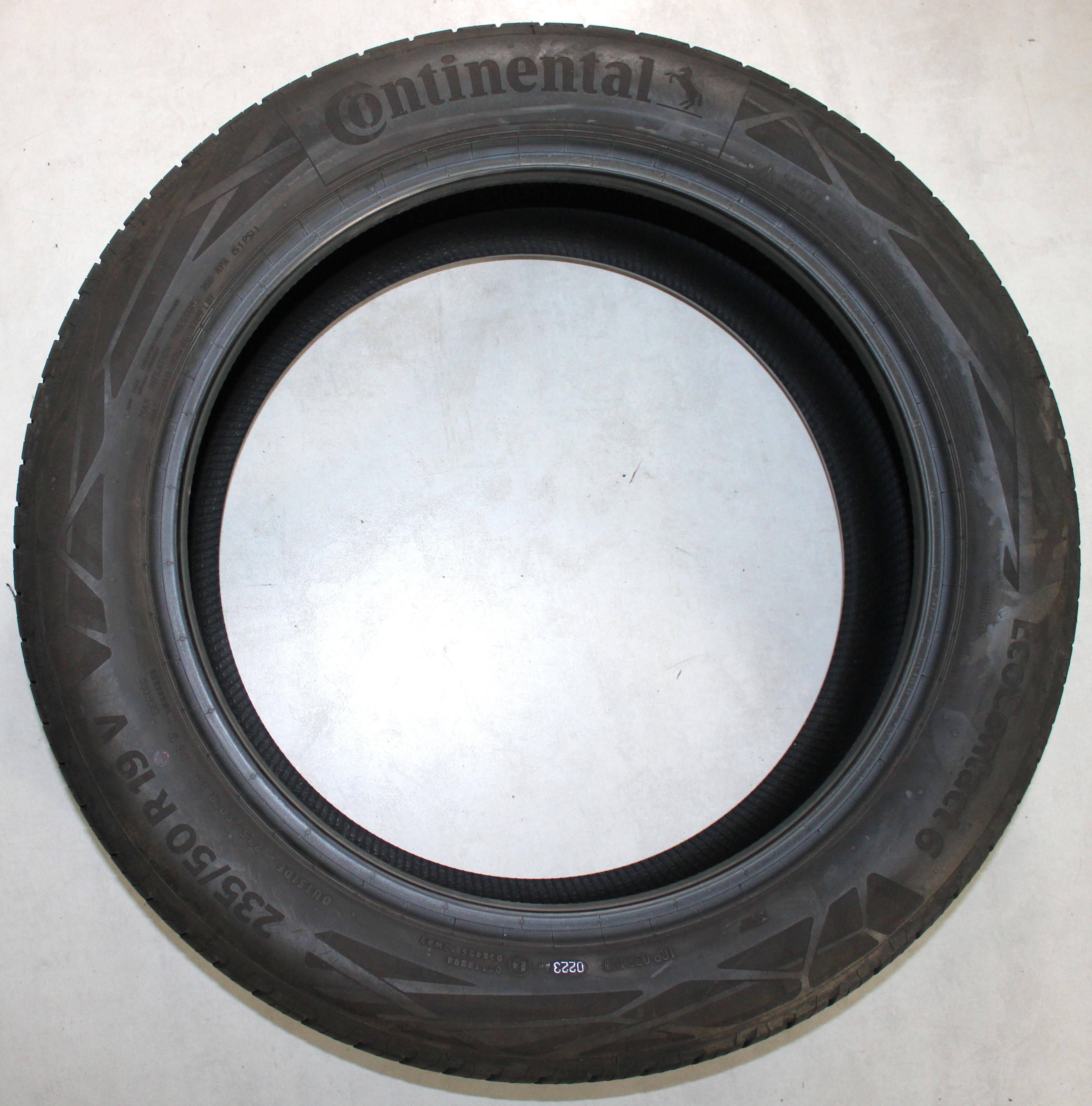 4 x 235/50R19 99V Sommerreifen Continental Eco Contact 6 6mm 2023