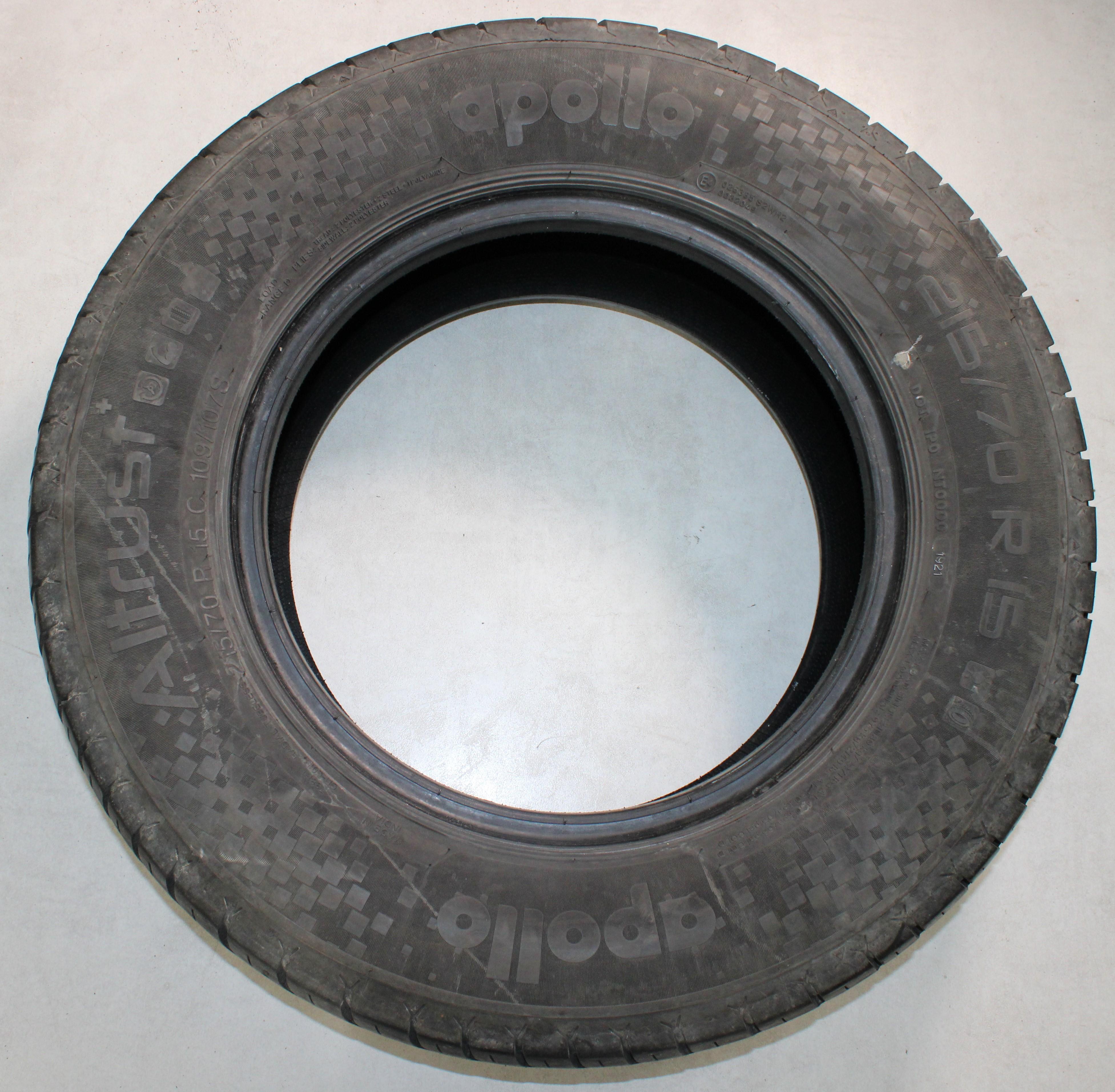 2 x 215/70R15C 109/107S Sommerreifen Apollo Altrust+ 6,5-7mm 2021