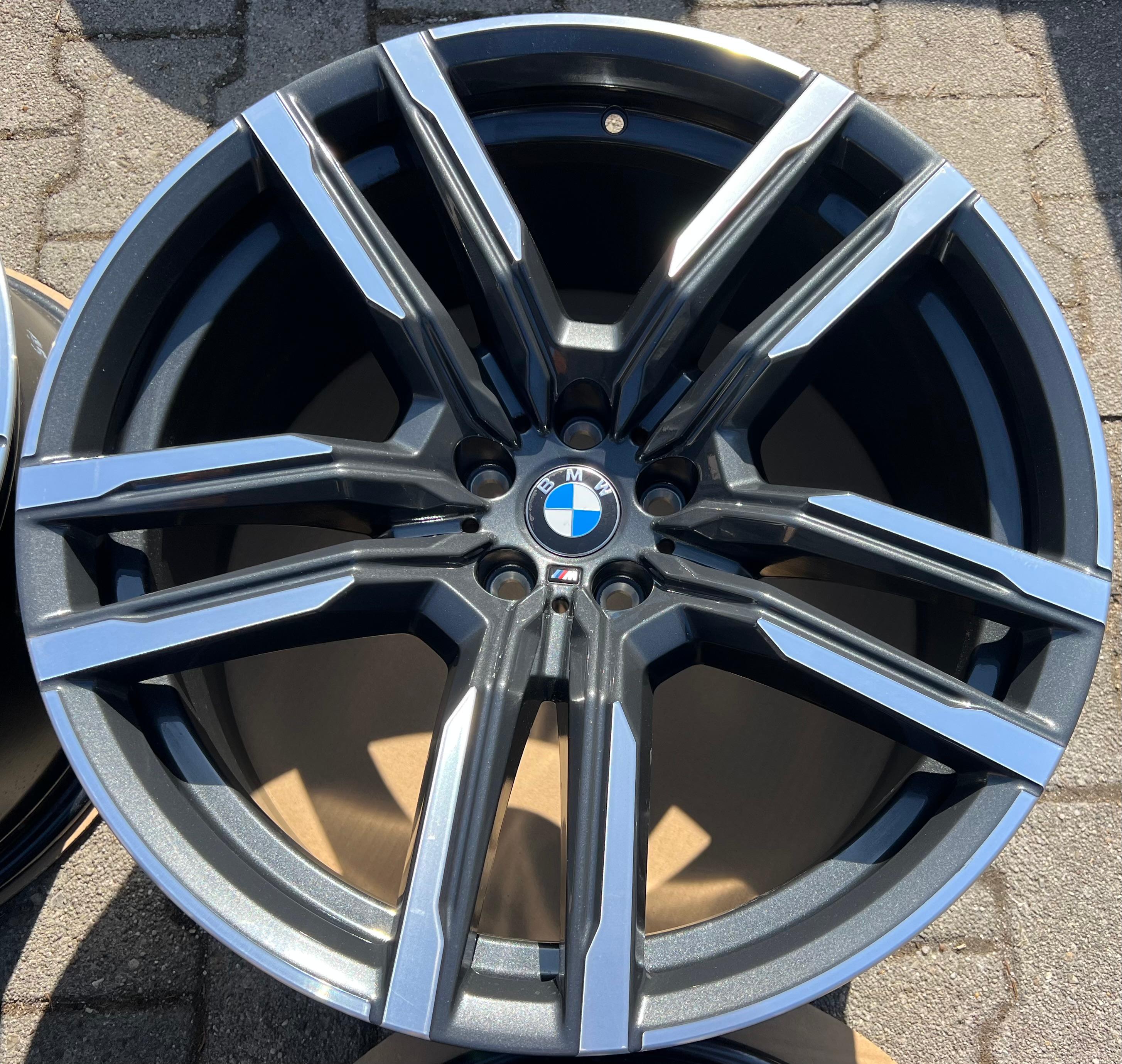 4 ORIGINAL 21" ALUFELGEN BMW X5M F95 X6M F96 STYLING 808M 8090715 8090716 FREIHA