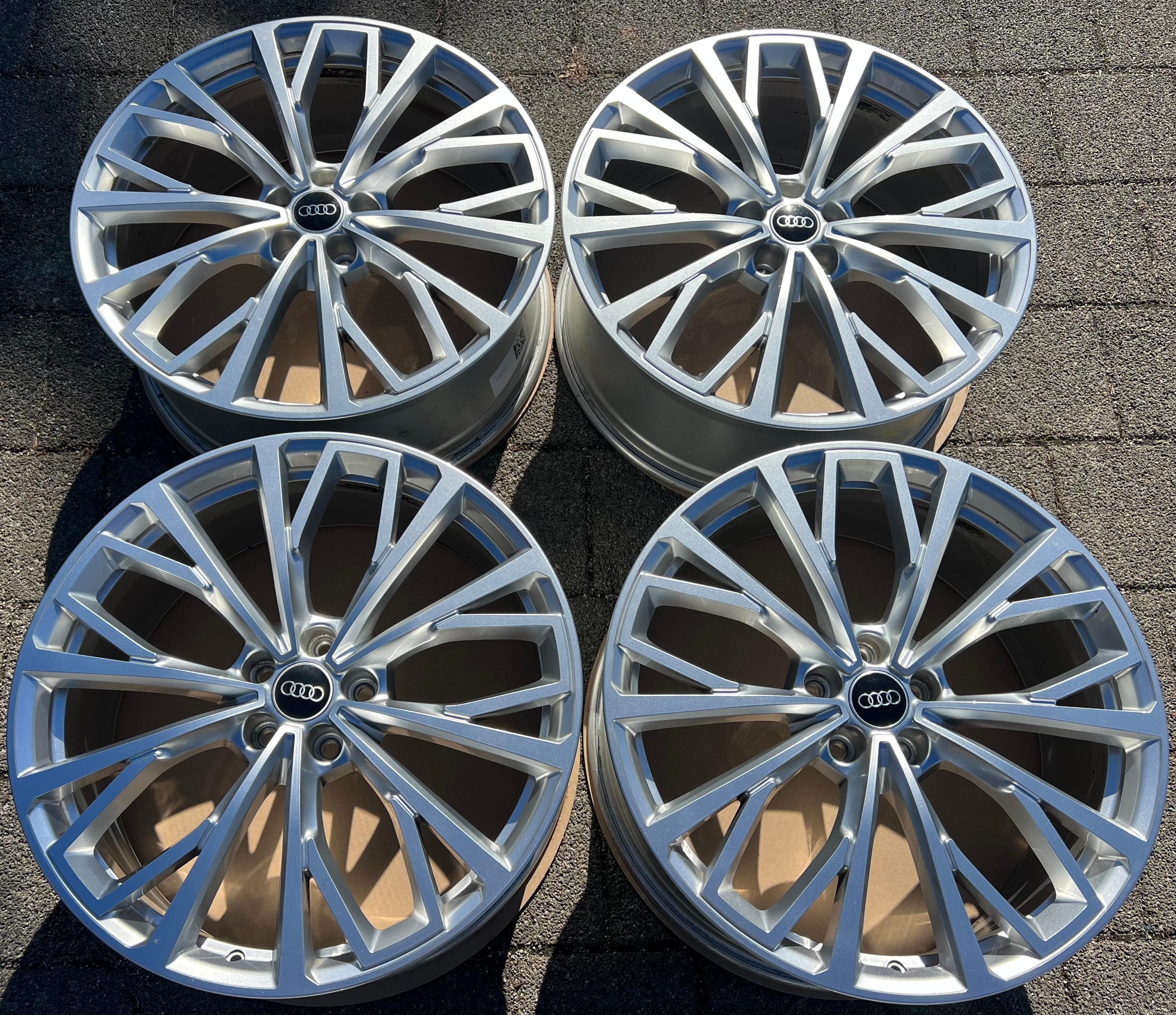 4 ORIGINAL 21" ALUFELGEN AUDI A6 4K C8 F2 4K0601025L 8,5x21 ET43 FREIHAUS