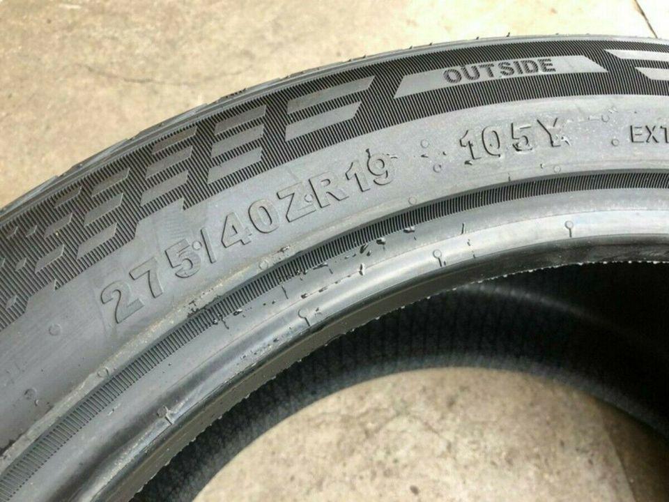 2 X 275/40R19 105Y XL BERLIN TIRES PNEUS ÉTÉ UHP NEUFS
