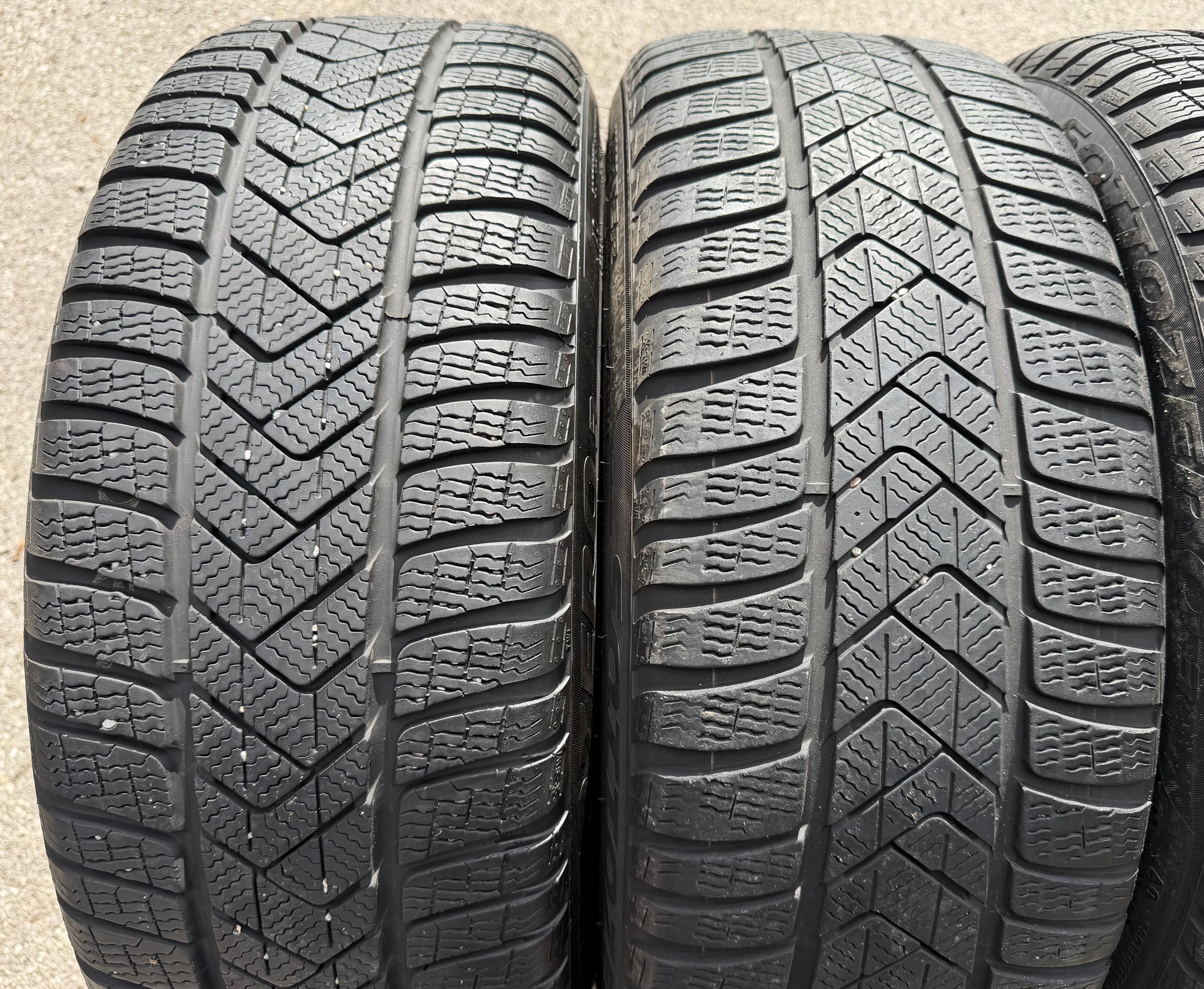 4 ruote complete in lega originali da 19" per inverno Audi A6 S6 C8 4K 4K0601025M 245/45R19 102V Pirelli