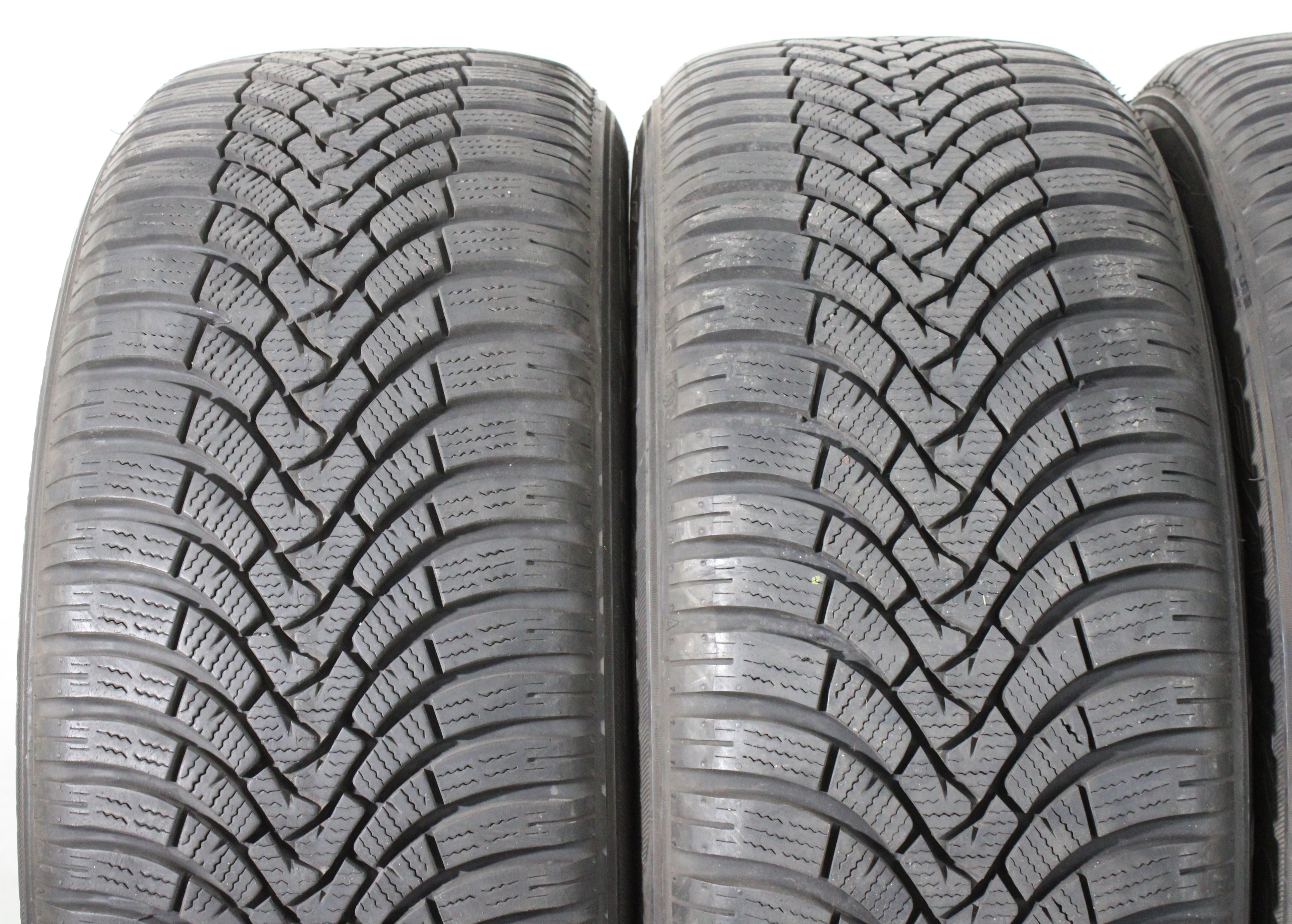 4 x 225/55R17 101V Winterreifen Falken Eurowinter HS01 8mm 2017 XL