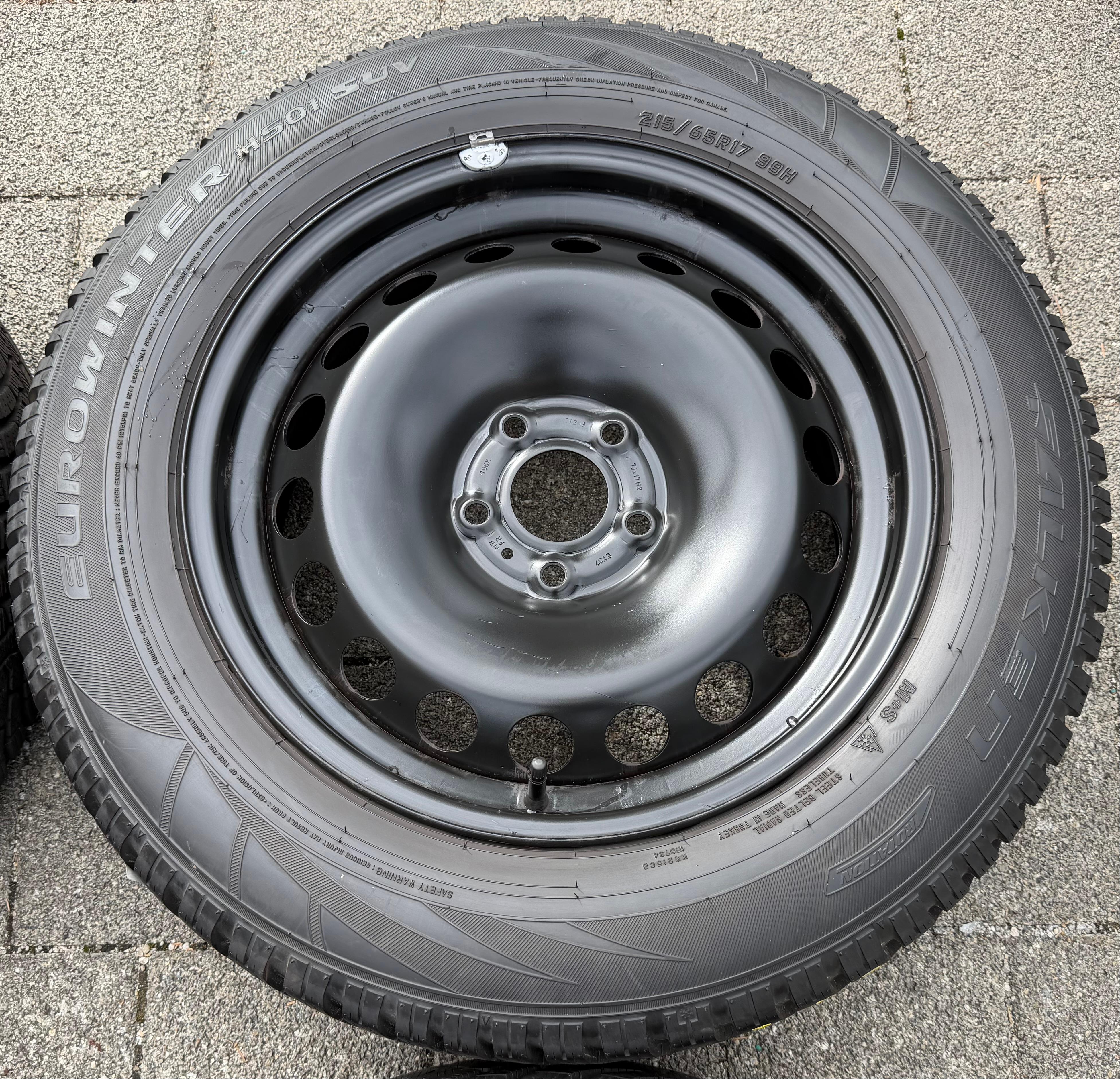 4 Winterräder Nissan Qashqai III J12 Renault Austral 215/65R17 99H RDKS Falken