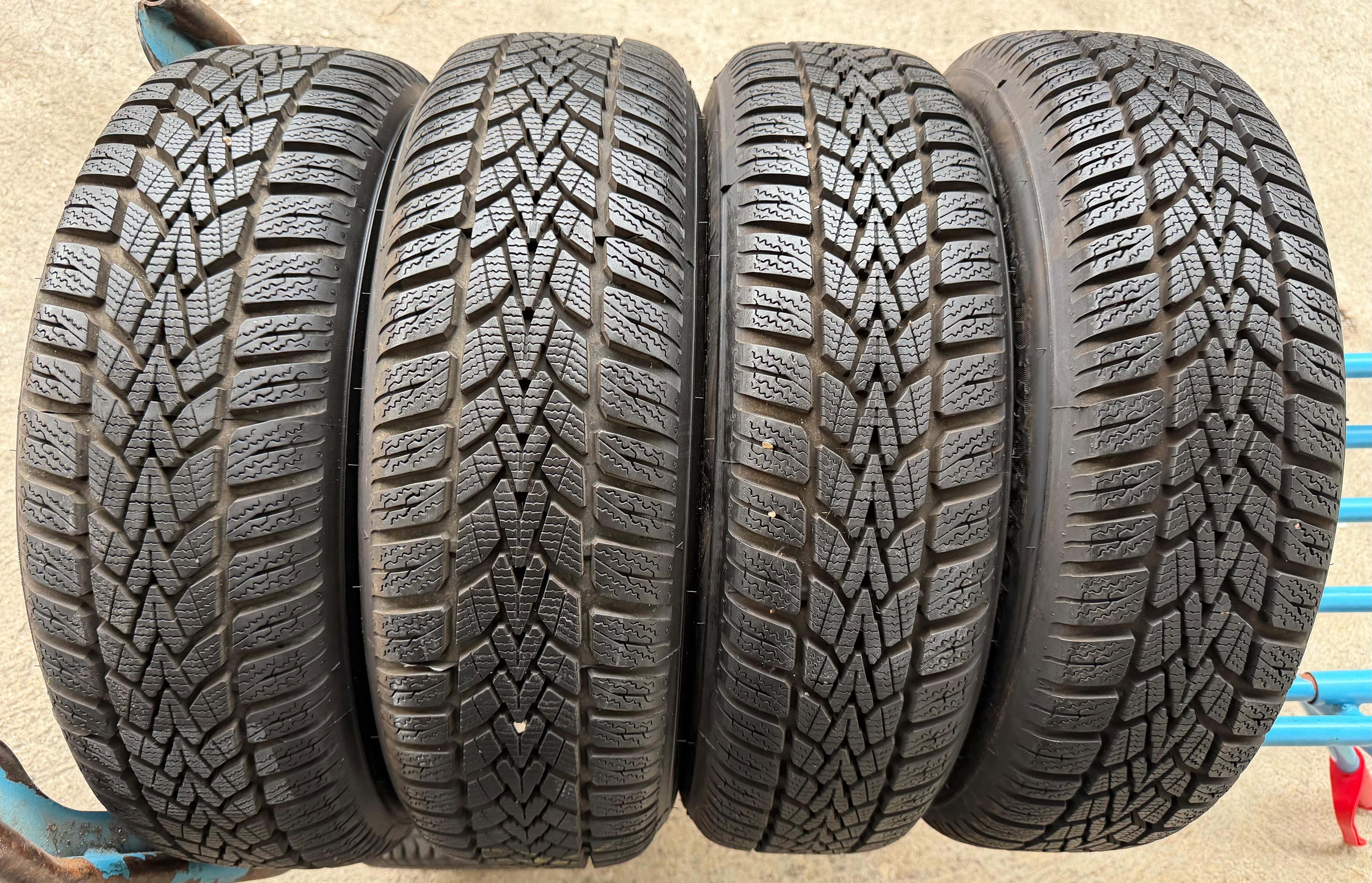 4 Original Winterräder Smart 453 165/65R15 81T 185/60R15 84T Dunlop RDKS 2024