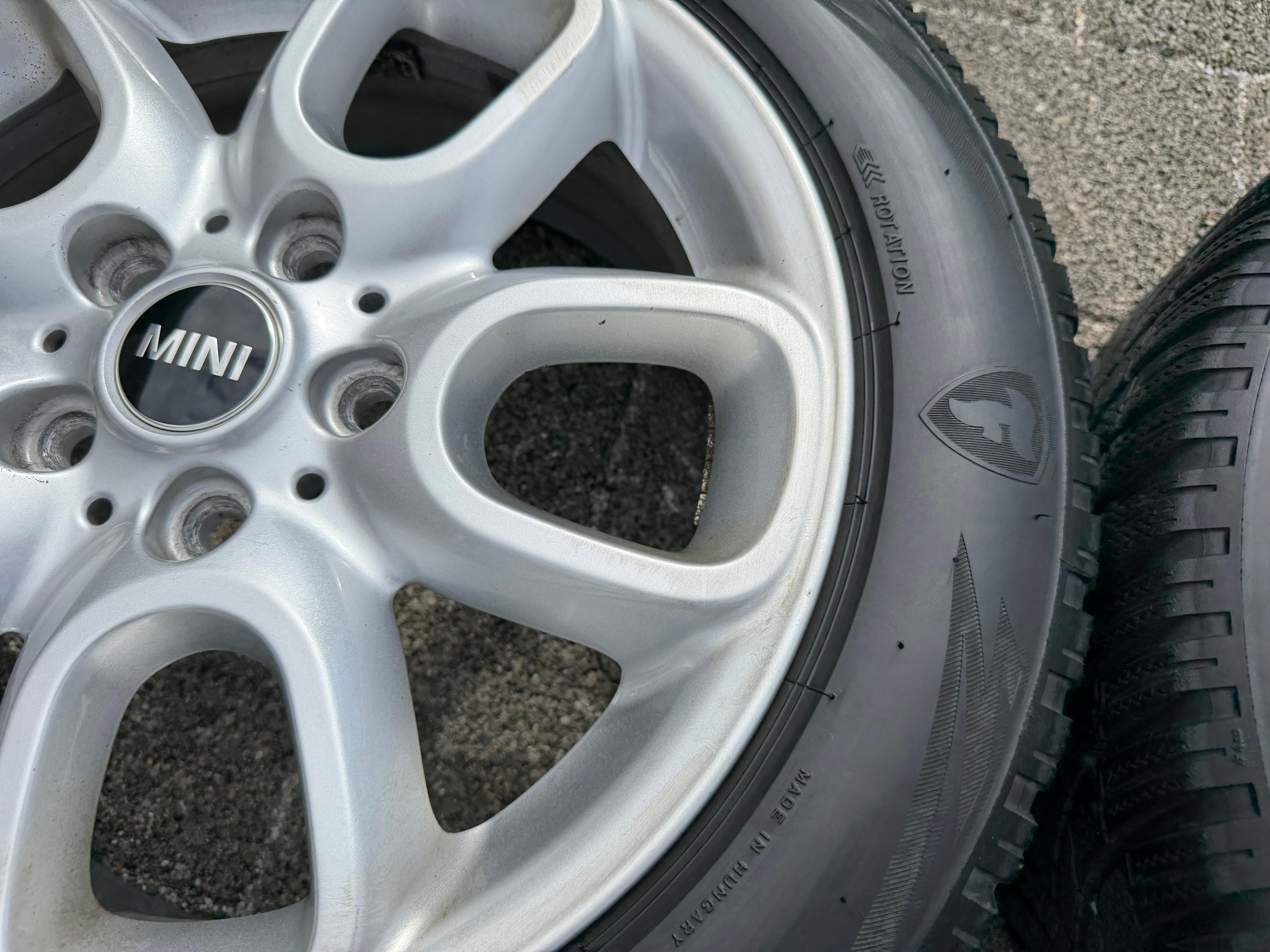 4 Original Alu Winterräder Mini Cooper F55 F56 F57 6855103 LOOP SPOKE 494 RDKS