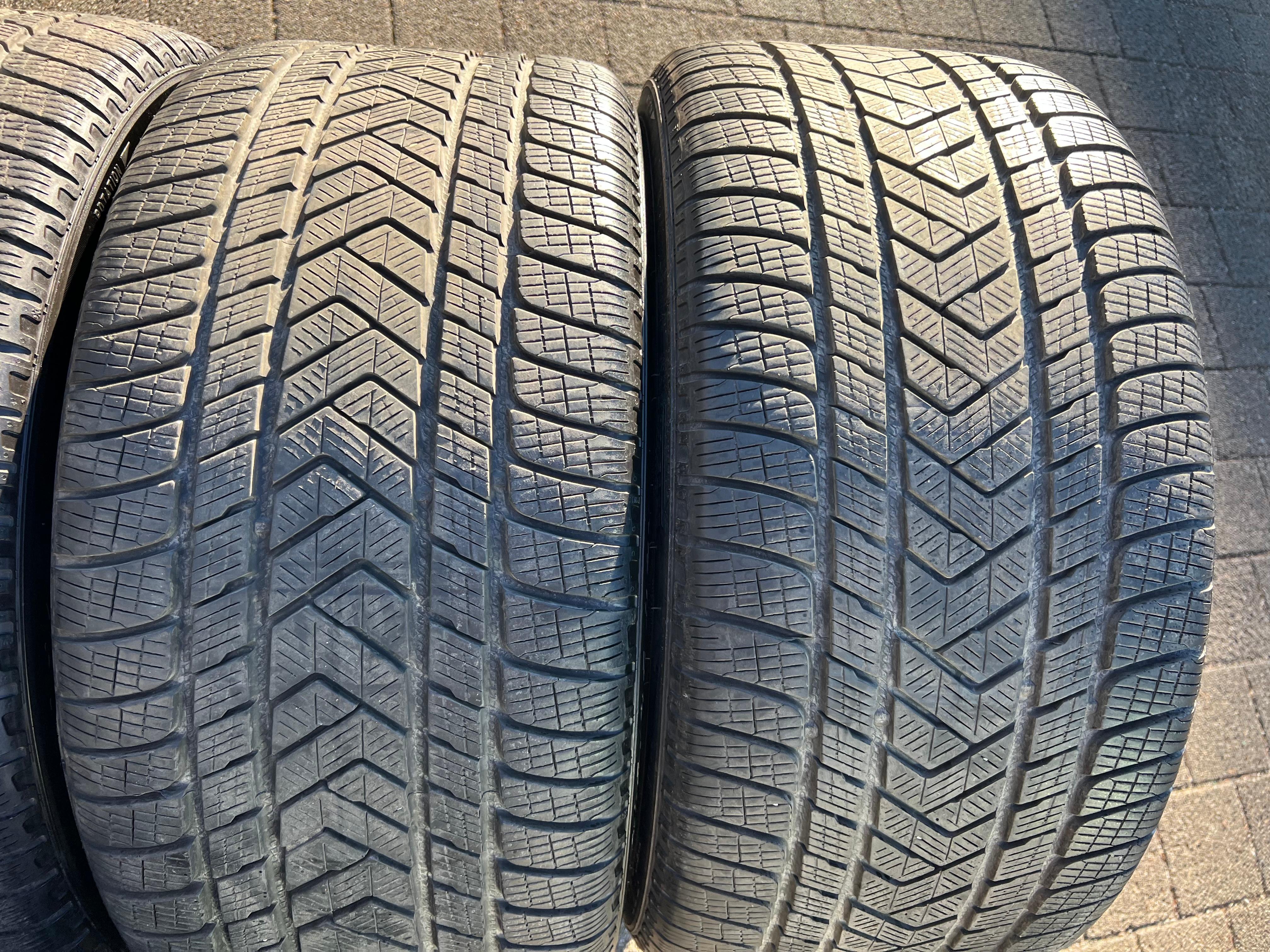 4 ORIGINAL 21" ALU WINTERRÄDER PORSCHE CAYENNE 9YA PIRELLI RDKS