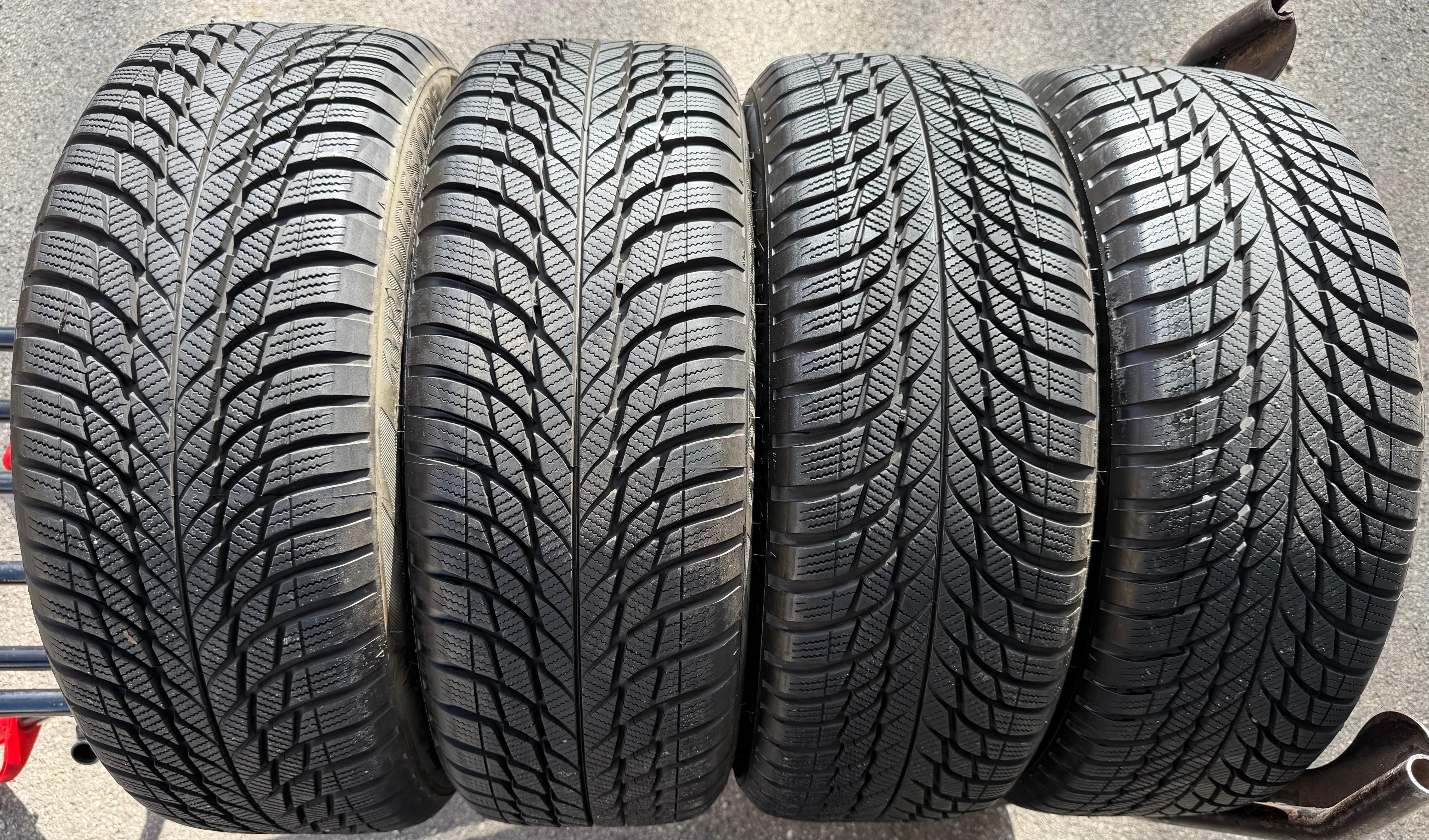 4 ruedas de invierno de aleación originales Audi A1 GB 82A601025C 195/55R16 91V Bridgestone 2024